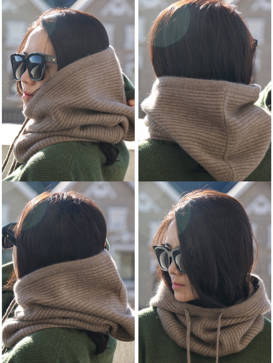 NO:170548,The new Loro piana exclusive cow product [LP hooded scarf] is a scarf, a hat, elastic band design, pure cashmere is very comfortable and warm, satisfying you multiple warm uses at a time, low-key and luxurious. Since it is an export order in South Korea, each item is only a few dozen items, all with authorized and contracted good things, same material, same assembly line, same craftsmanship. All popular colors this year are cashmere. Good products that sell one less one and don’t worry about fabrics because the color of the raw materials exported are regular random checks... First-class good products, high-version scarves, loro piana, loro piana, hats19860909上新Loro piana 独家牛货【LP连帽围脖】是围脖,又是帽子,松紧带设计,纯羊绒非常舒适温暖,一次满足您多种保暖用途,低调奢华,由于是出口韩国订单,每款数量才几十条,全部有授权有合同的好东西一样材质.一样流水线.一样的工艺.全部今年流行色采用山羊绒.卖一条少一条的好货且不用担心面料因为出口的原料固色度都是一级定期抽查...一等一好货,高版本围巾,loro piana,loro piana,hats,scarf