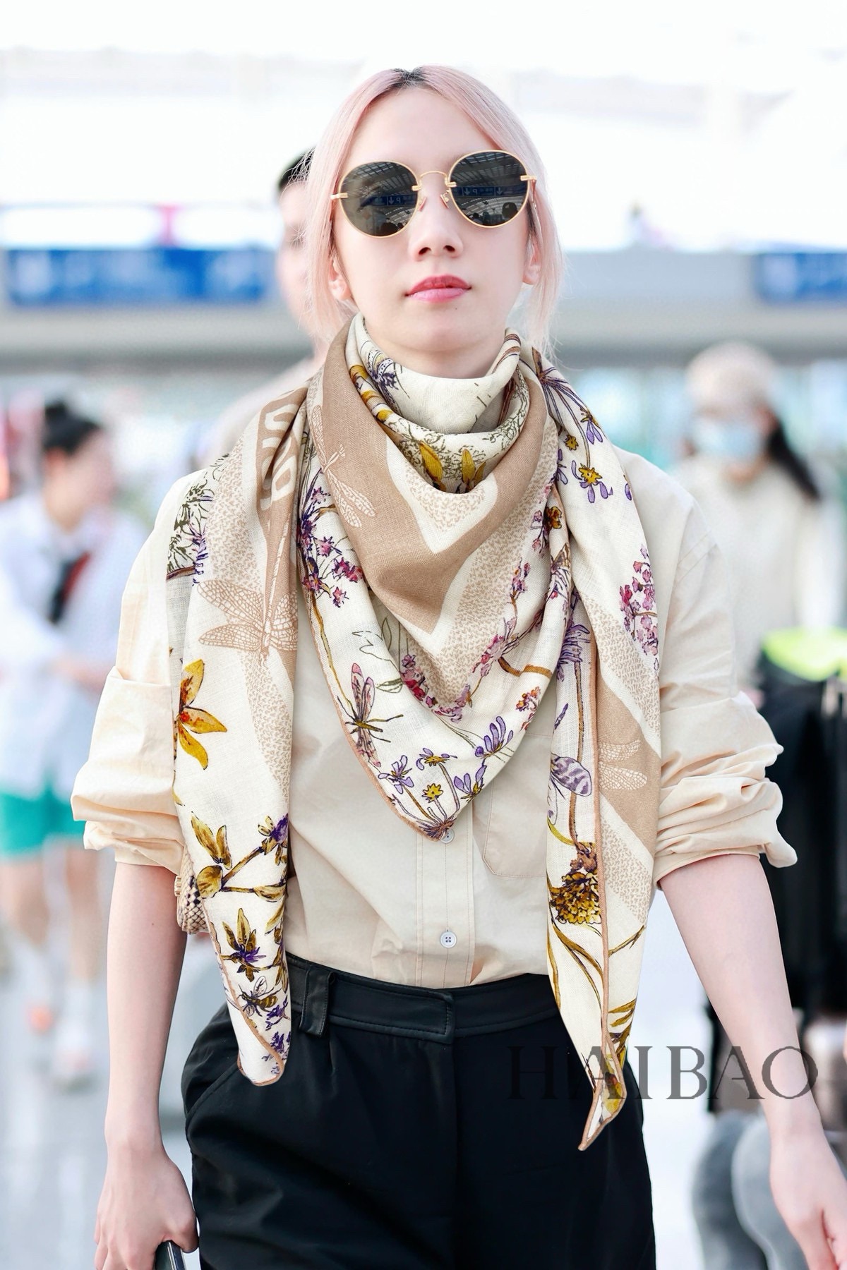 Dior Scarf White Cashmere