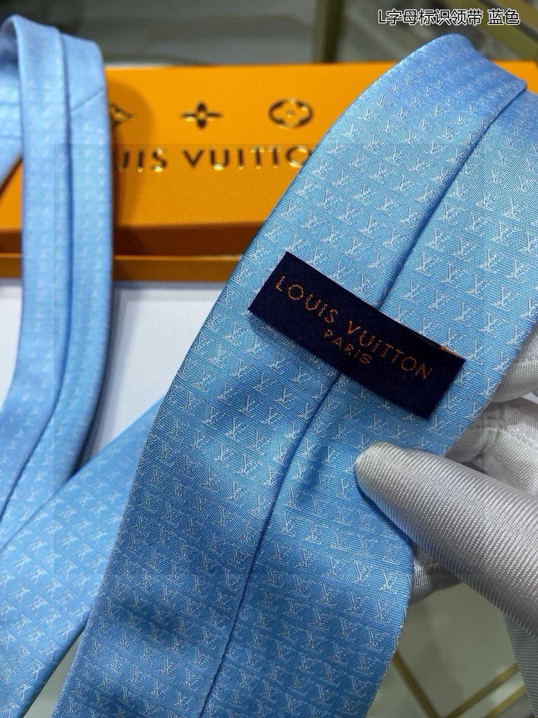 P180 Men’s L-Marked Tie Series: Elegant Silk Ties for Formal Style - 图片 9