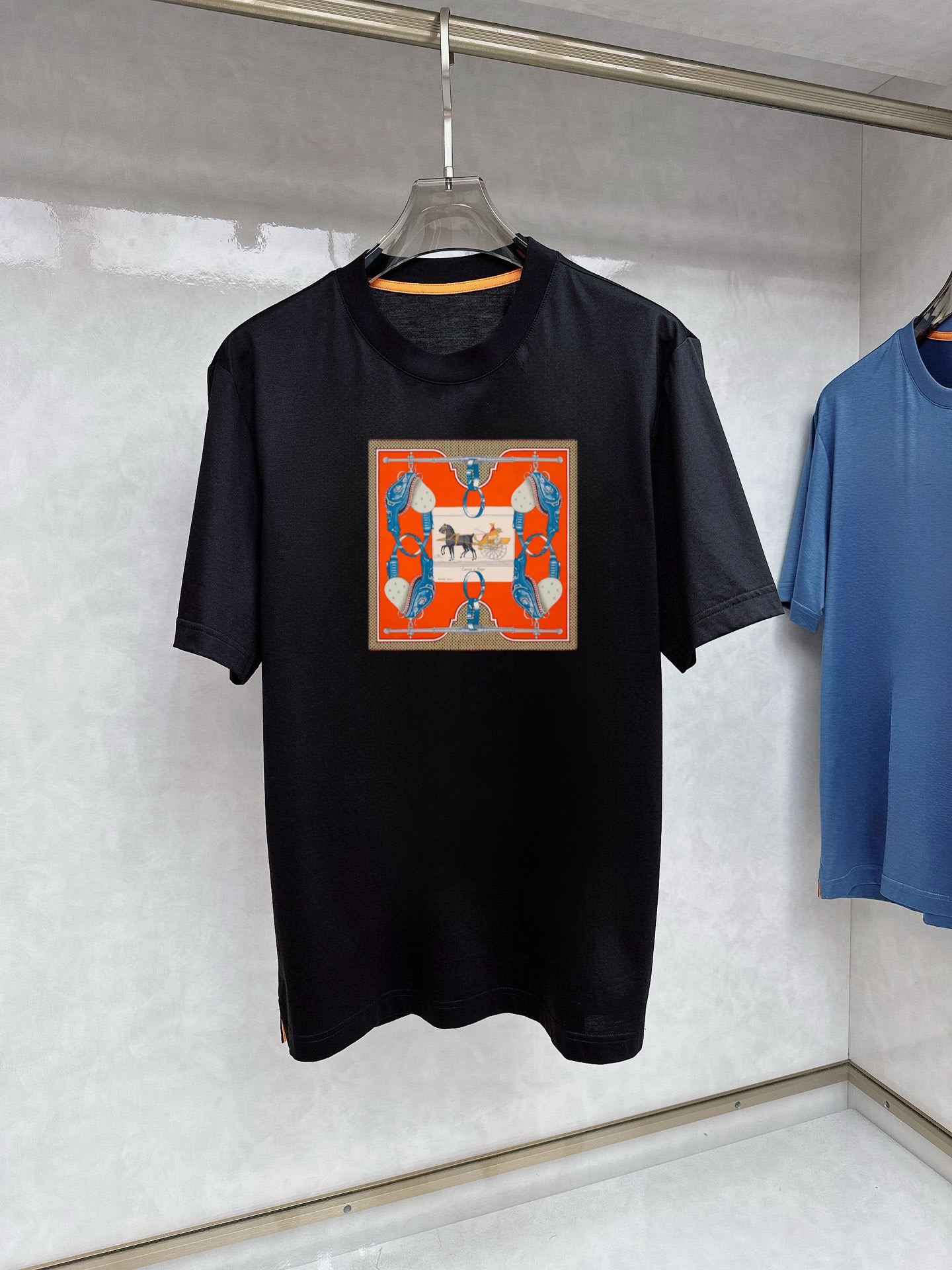 Hermes Clothing T-Shirt Buy Luxury 2023
 Spring/Summer Collection Short Sleeve