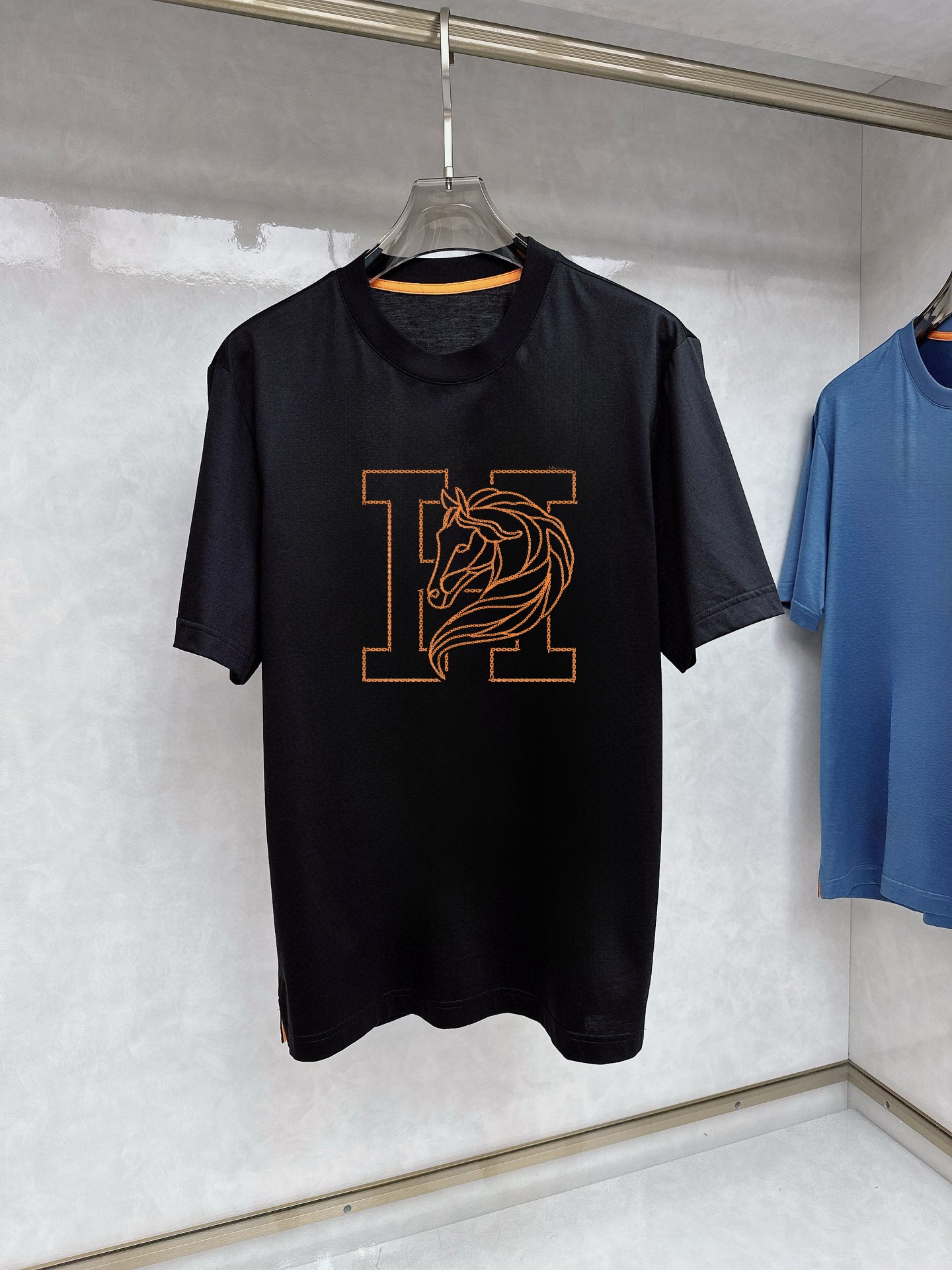 Hermes Clothing T-Shirt Spring/Summer Collection Short Sleeve