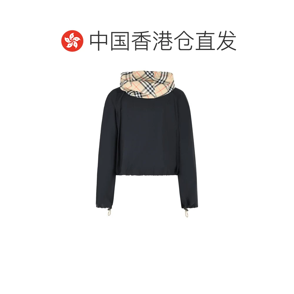 버버리 여성 후드 숏 자켓 상세 이미지 2