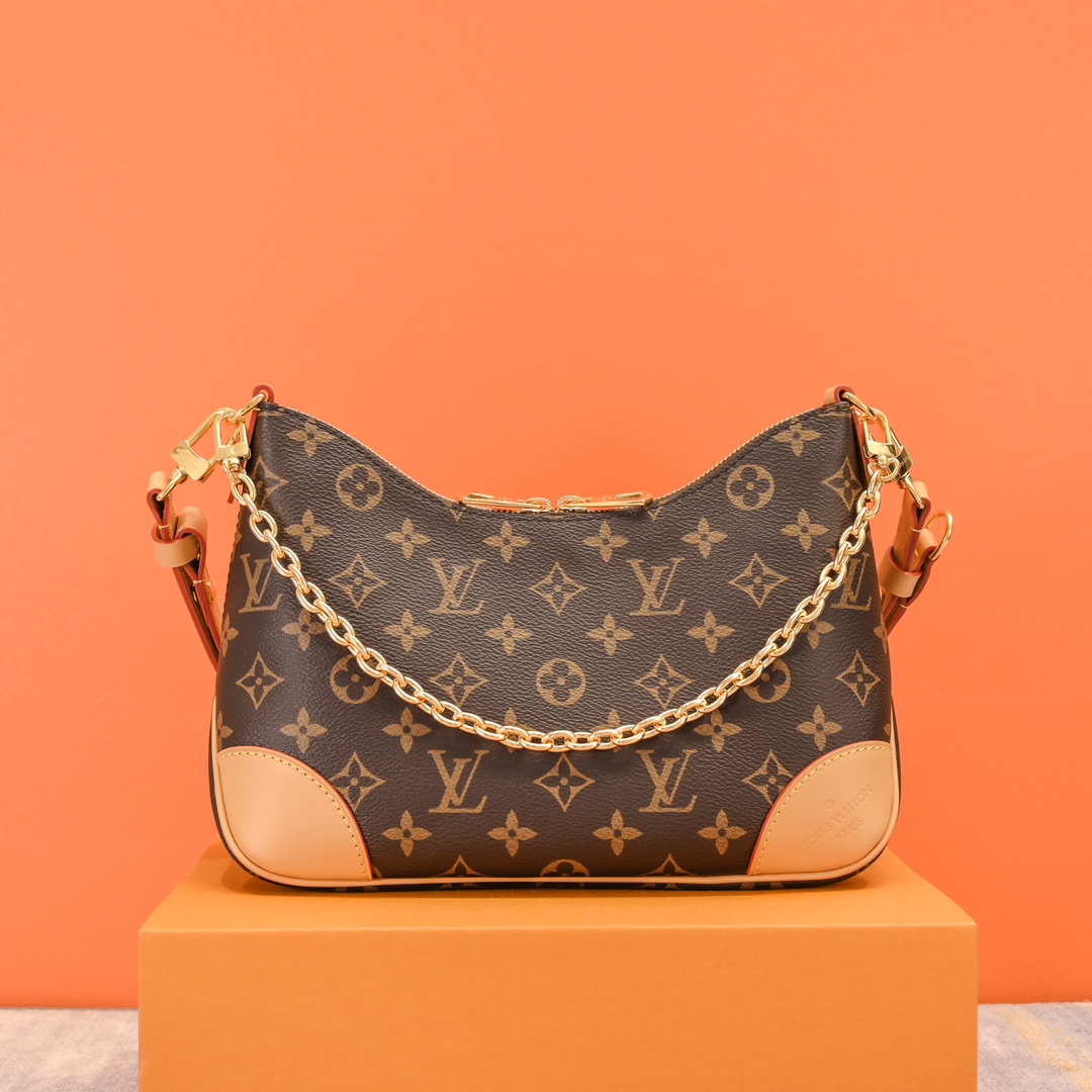 𝑩𝑶𝑼𝑳𝑶𝑮𝑵𝑬 bolso cuerno 🥐 【Versión premium libre de impuestos】 Modelo: M45832 Medidas: 29x16x9.5CM Material: tej…