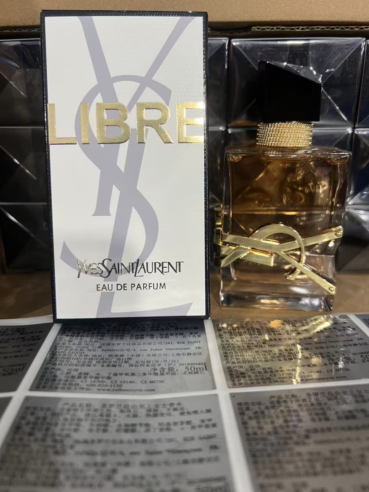 75. Yves Saint Laurent Libre Eau de Parfum Intense 50ml/Edición Guangdong B 🔜 Versión Mingtong. Alta calidad❗🇫🇷YSL/Y…