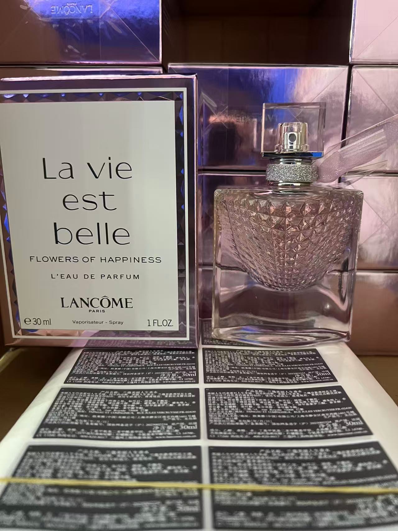 65. Perfume Lancôme La Vie Est Belle Flor de la Felicidad 30ml/Edición Yue B 🔜 Versión Mingtong. ¡Alta calidad! 🇫🇷LA…