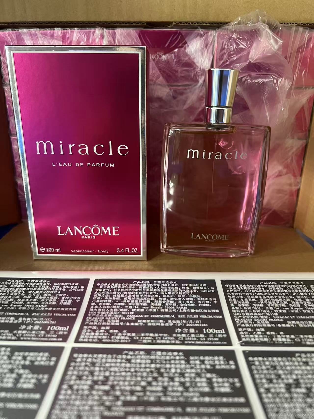 72. Nuevo Lancôme Miracle 100ml/Edición Yue B 🔜 Versión Mingtong. ¡Alta calidad! 🇫🇷LANCOME/Lancôme Miracle Perfume I…