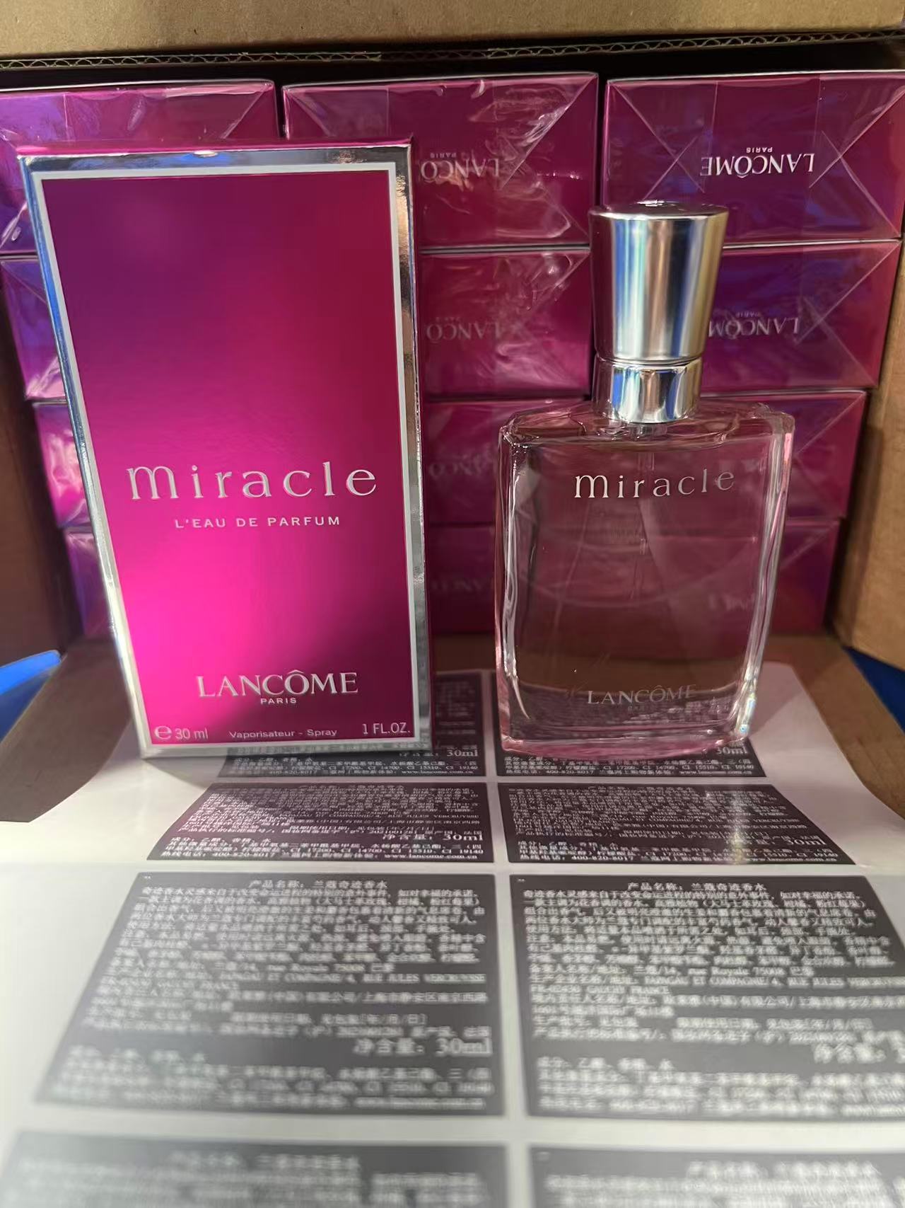 70. Nuevo Lancôme Miracle 30ml/Edición Yue B 🔜 Versión Mingtong. ¡Alta calidad! 🇫🇷LANCOME/Lancôme Miracle Perfume In…