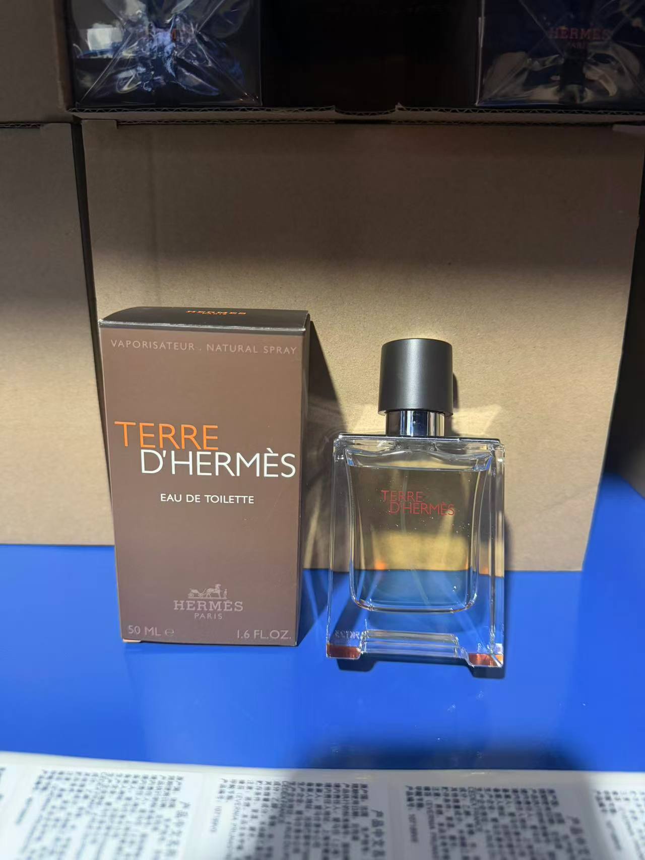 70. Hermès Terre d'Hermès perfume 50ml/versión B de Guangdong 🔜 versión Mingtong. ¡Alta calidad❗🇺🇸Hermes Terre d'Her…