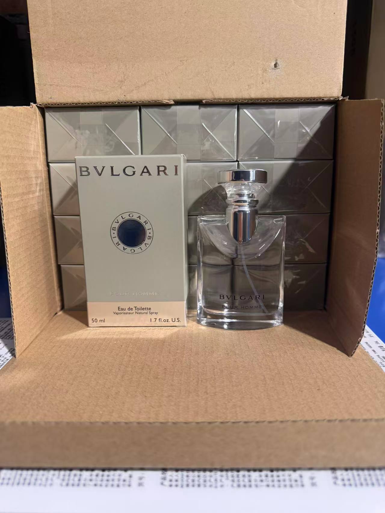 68. Bvlgari Pour Homme perfume 50ml/versión B de Guangdong 🔜 versión Mingtong. ¡Alta calidad❗🇮🇹BVLGARI Bvlgari Pour …