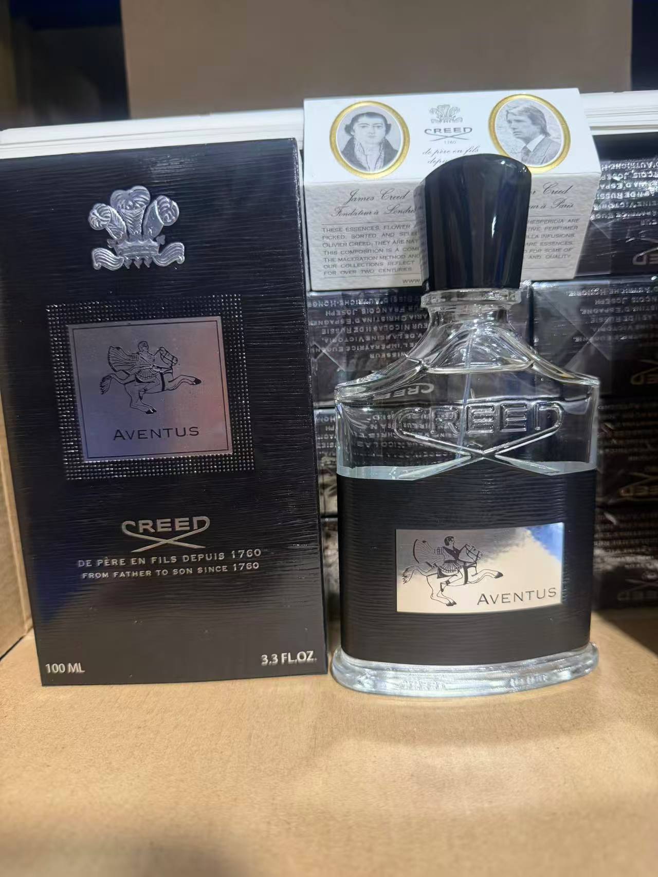 90. Crema negra Napoleón perfume 100ml/versión B de Guangdong 🔜 versión Mingtong. ¡¡Alta calidad❗️🇬🇧CREED/Creed Aven…