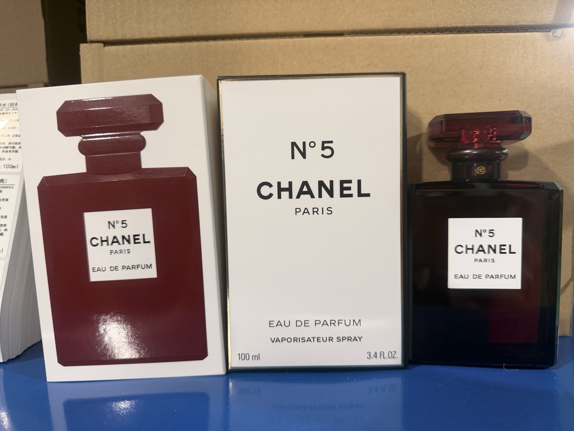 72. Perfume Chanel N°5 Rouge 100ml/Edición Yue B 🔜 Edición Mingtong. ¡Alta calidad! 🇫🇷 Perfume Chanel N°5 Rouge Edic…