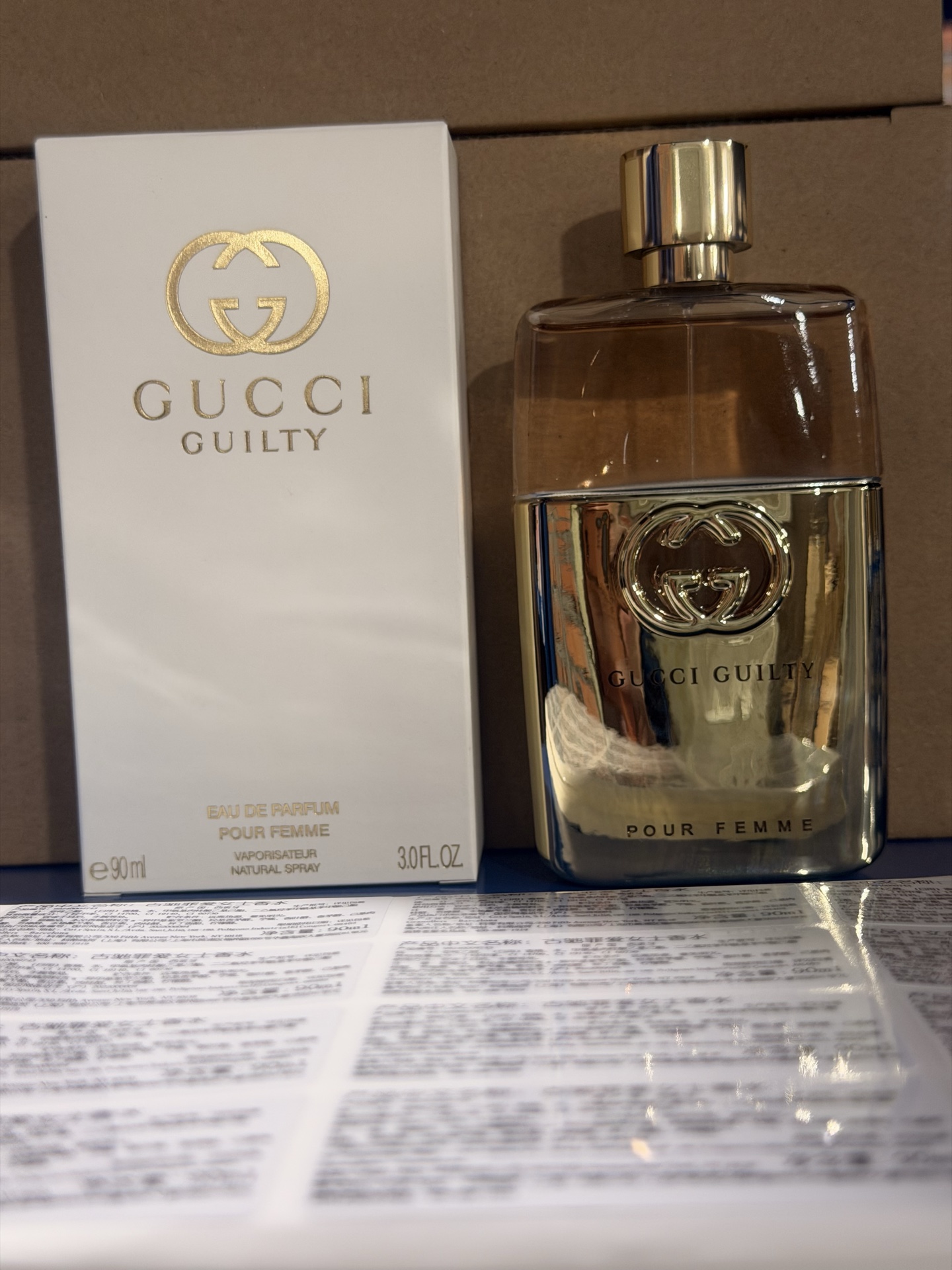 72. Perfume Gucci Guilty Absolute Pour Femme 90ml/Edición YueB 🔜 Edición Mingtong. ¡Alta calidad❗🇮🇹GUCCI Gucci Guilt…