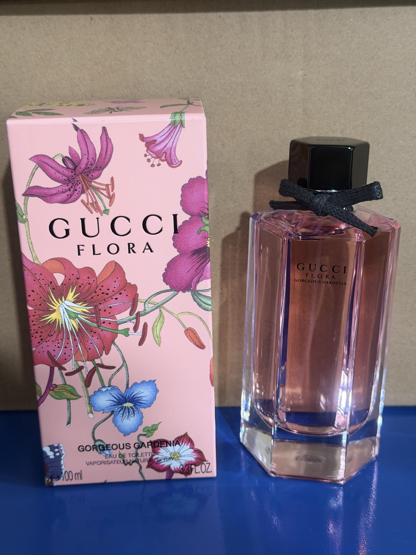 65. Perfume Gucci Flora Gorgeous Gardenia Pink 100ml/Edición YueB 🔜 Edición Mingtong. ¡Alta calidad❗🇮🇹GUCCI Gucci Fl…