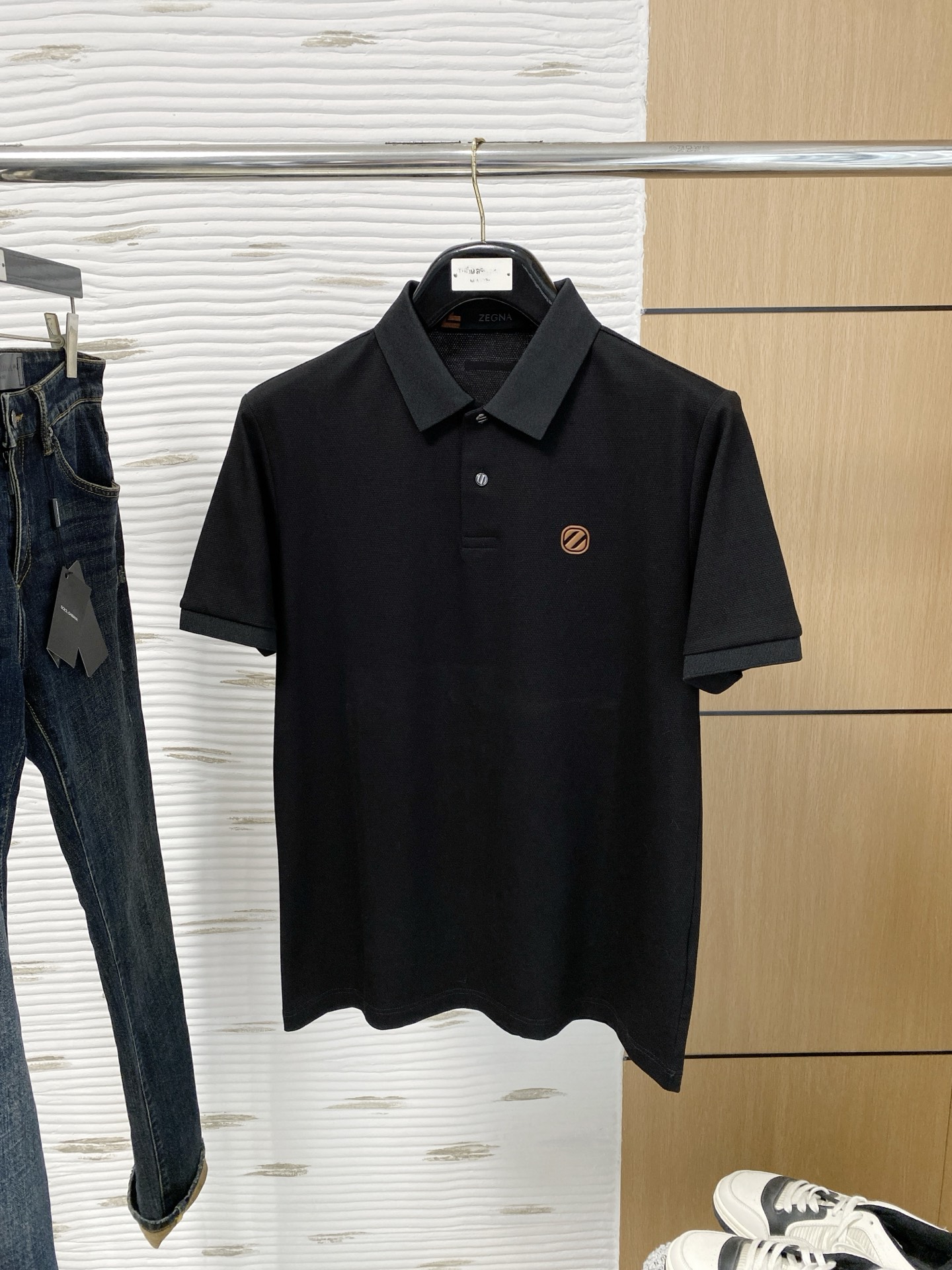 NO:155034,Zenia, 2025 summer new polo short-sleeved hexagonal bead floor cotton, breathable and comfortable, delicate and soft, skin-friendly and comfortable. Number of sizes M-3XL, zegna, T-shirt, alexander wang19860909杰尼亚、2025夏季新款polo短袖 六角珠地棉 透气舒适度高,手感细腻柔软,亲肤舒适 码数M-3XL,,zegna,T-shirt,alexander wang,Men's clothing