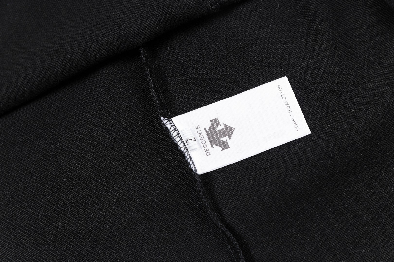 Descente Camiseta de Manga Corta con Logo Estampado, Unisex, Algodón Grueso 9 o 1ilotkk651indqgoik3e4110948