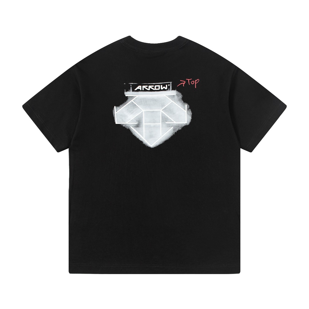 Descente 25Ss Camiseta Estampada de Manga Corta para Hombre y Mujer 3 o 1inp1lt8t7ig1heo1i095kbg201