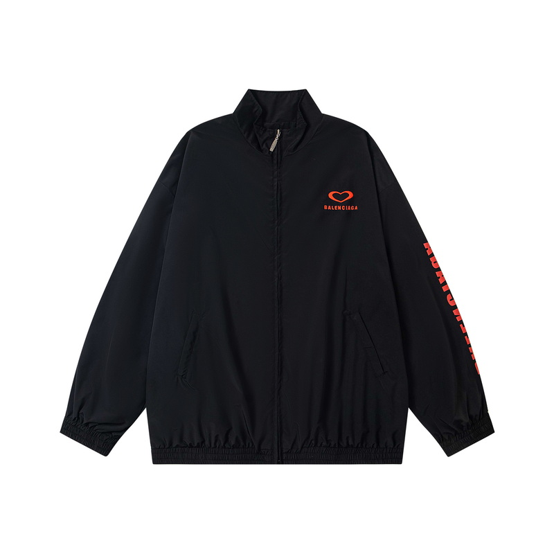 P155 Balenciaga / París 25ss edición limitada de San Valentín, bordado de letras clásicas y corazón en la parte delante…