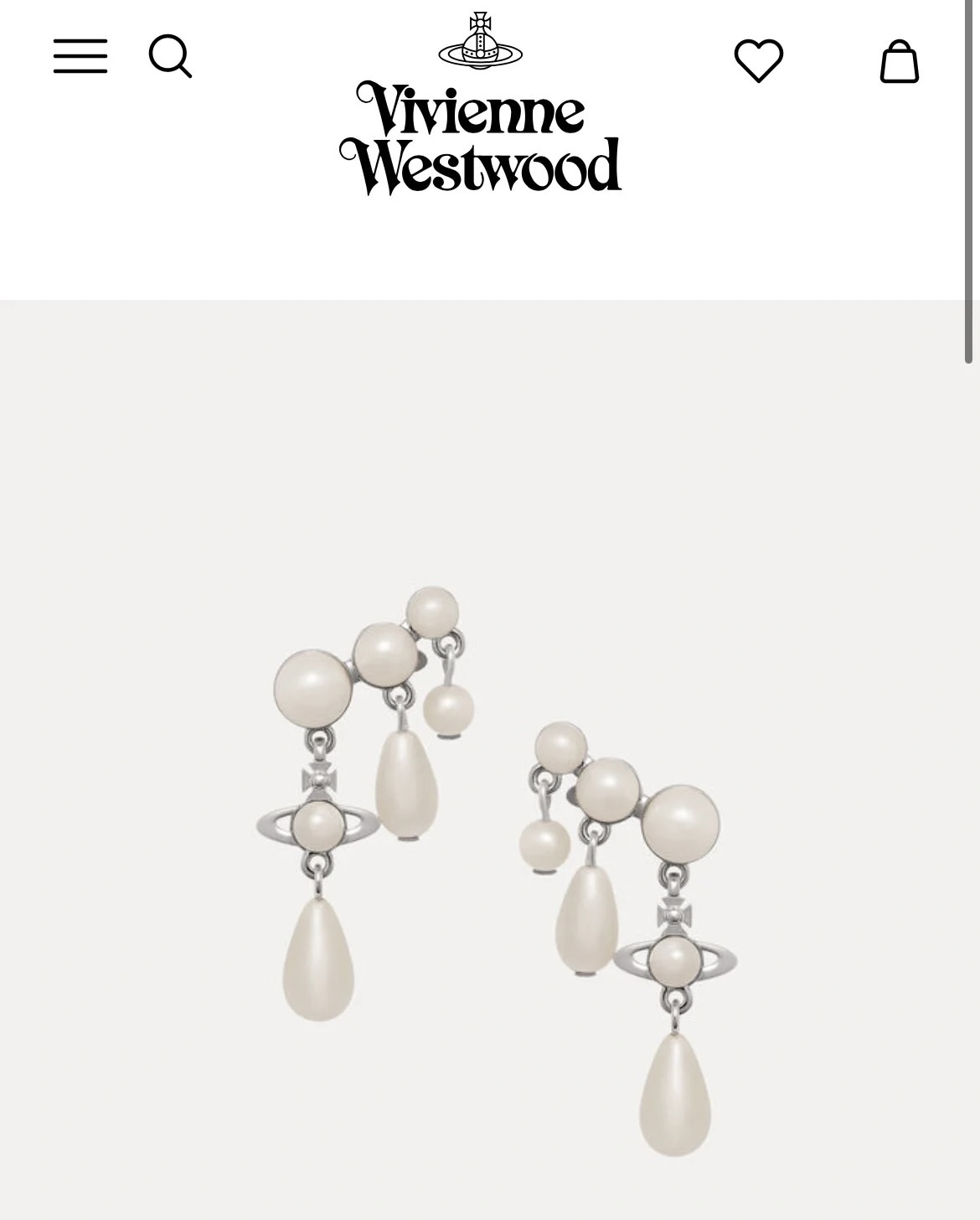 Vivienne Westwood Joyas Pendiente