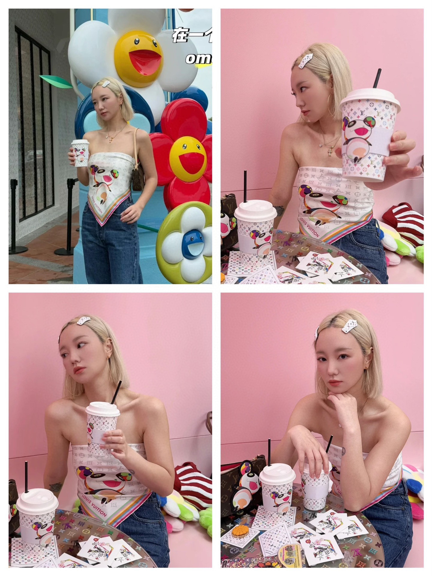 ✨✨【18姆米 双面同色】上身效果疯狂的喜欢❗️专柜也是刚刚上架的，L*最最新款~非常有看头，L的这类元