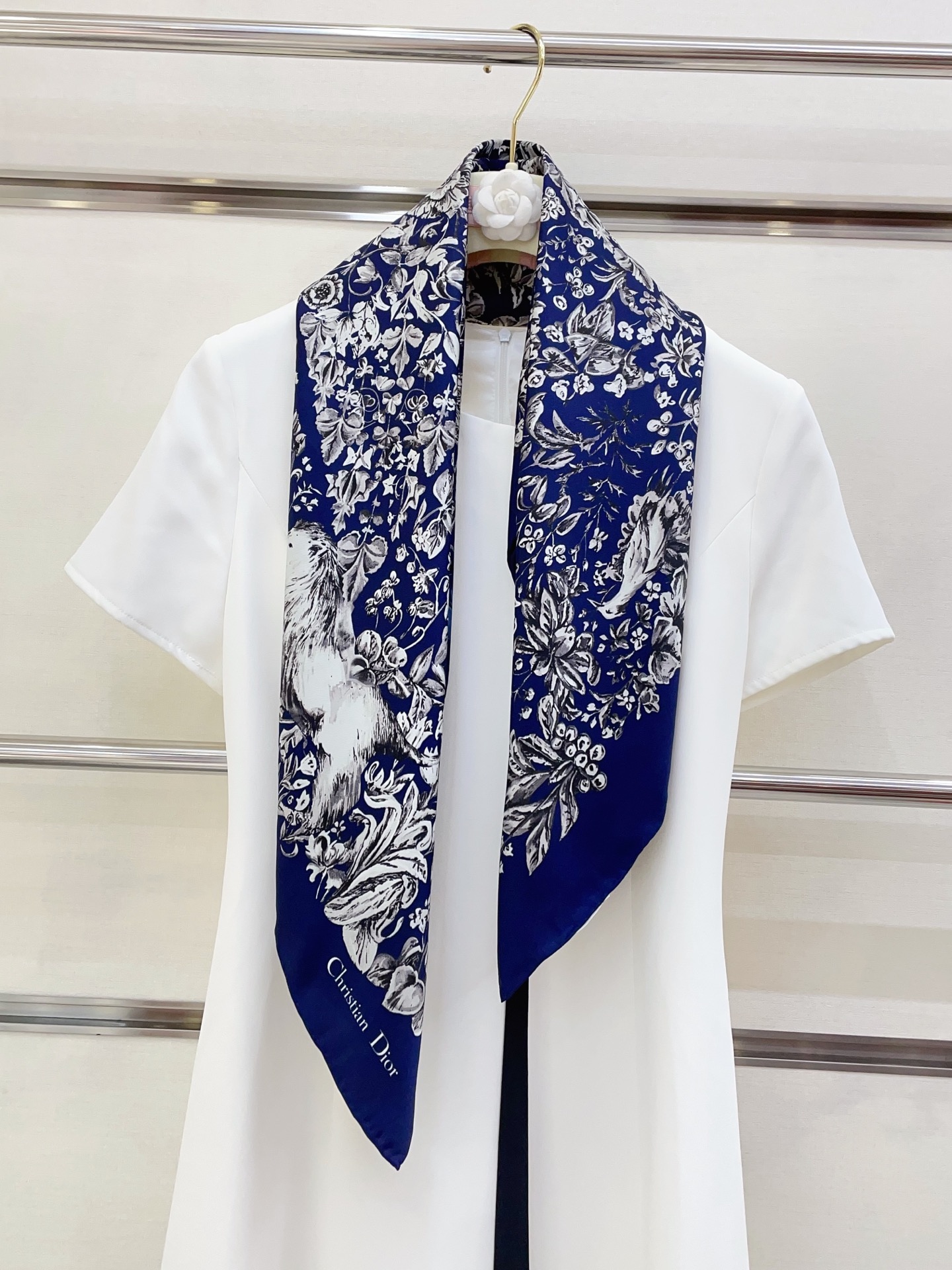 ✨✨【18姆米 双面同色】高级感爆棚❗️CD【花朵🌺五星 90】高级时髦风‼️配色非常考究，图案匠心，上