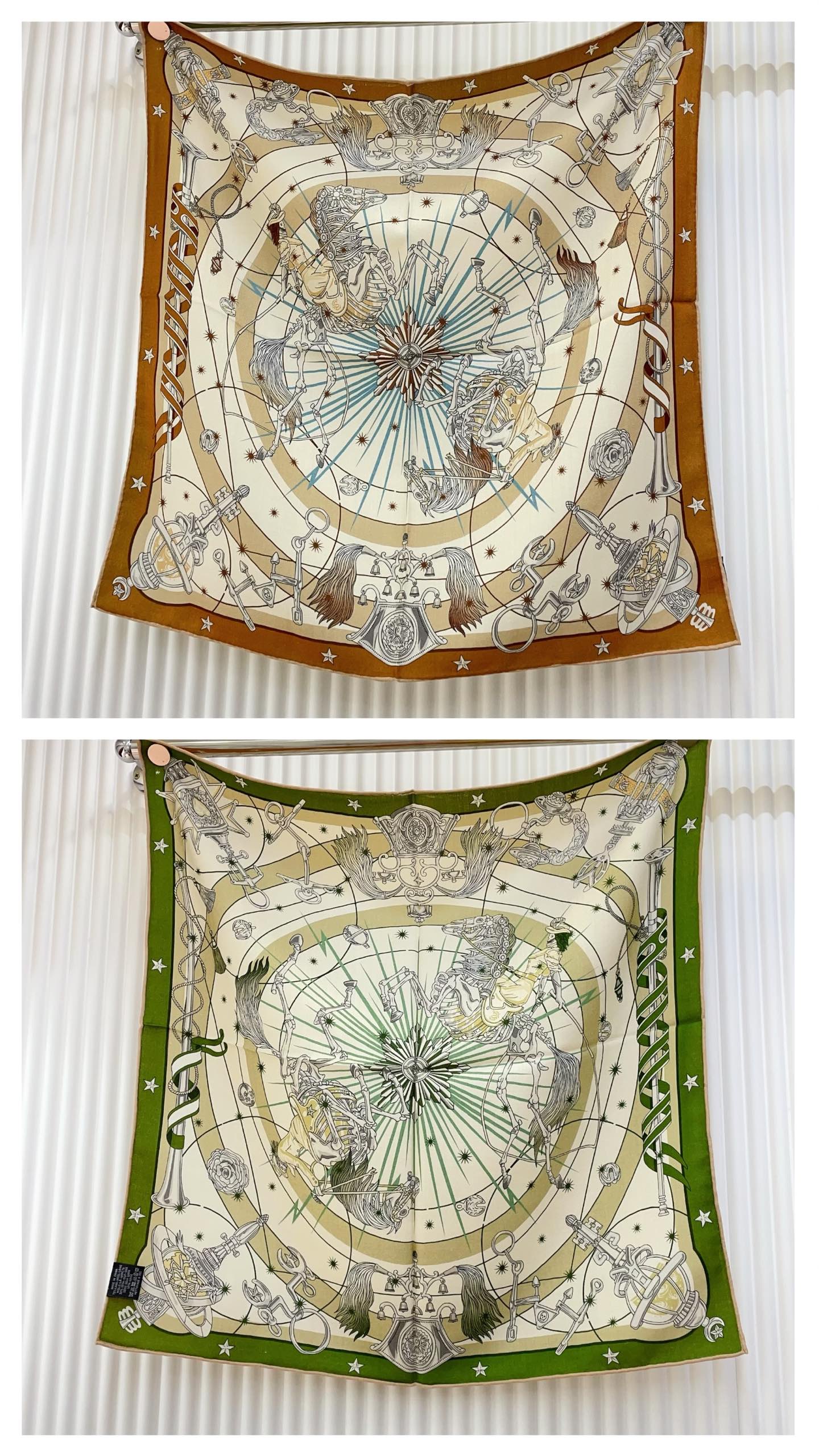 ✨✨【丝毛款 双面异色】新品 H家【小方巾】春夏真丝款 随意切换造型 ,小巧又不失优雅的款式 65*65