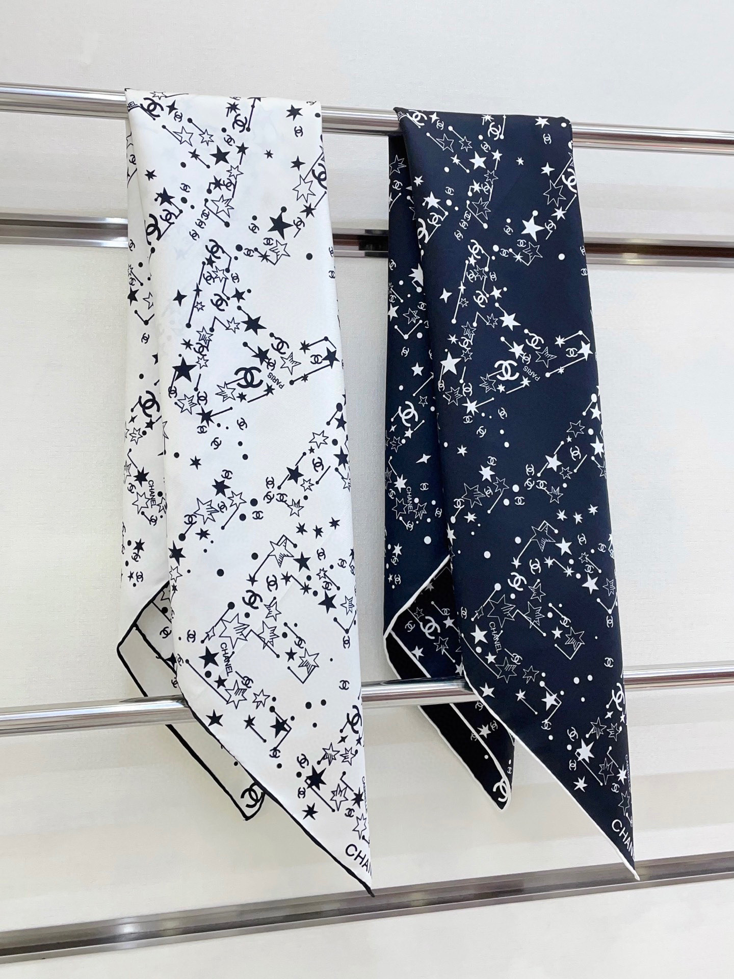 ✨✨【18姆米 双面同色】新款小香【星空组合】‼️美翻了流泪御用殿堂级极品‼️经典元素图案设计风格❗️美