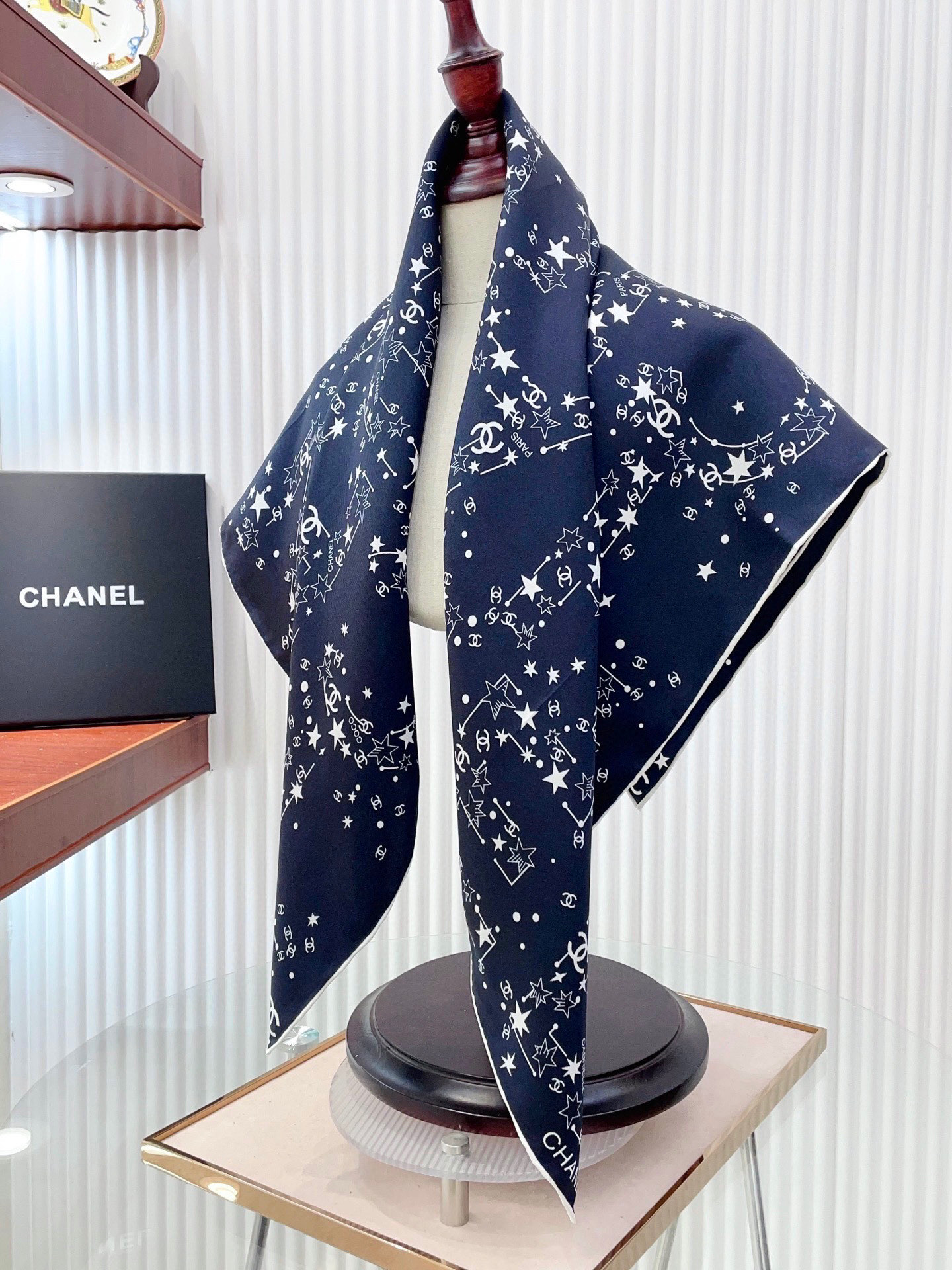 ✨✨【18姆米 双面同色】新款小香【星空组合】‼️美翻了流泪御用殿堂级极品‼️经典元素图案设计风格❗️美
