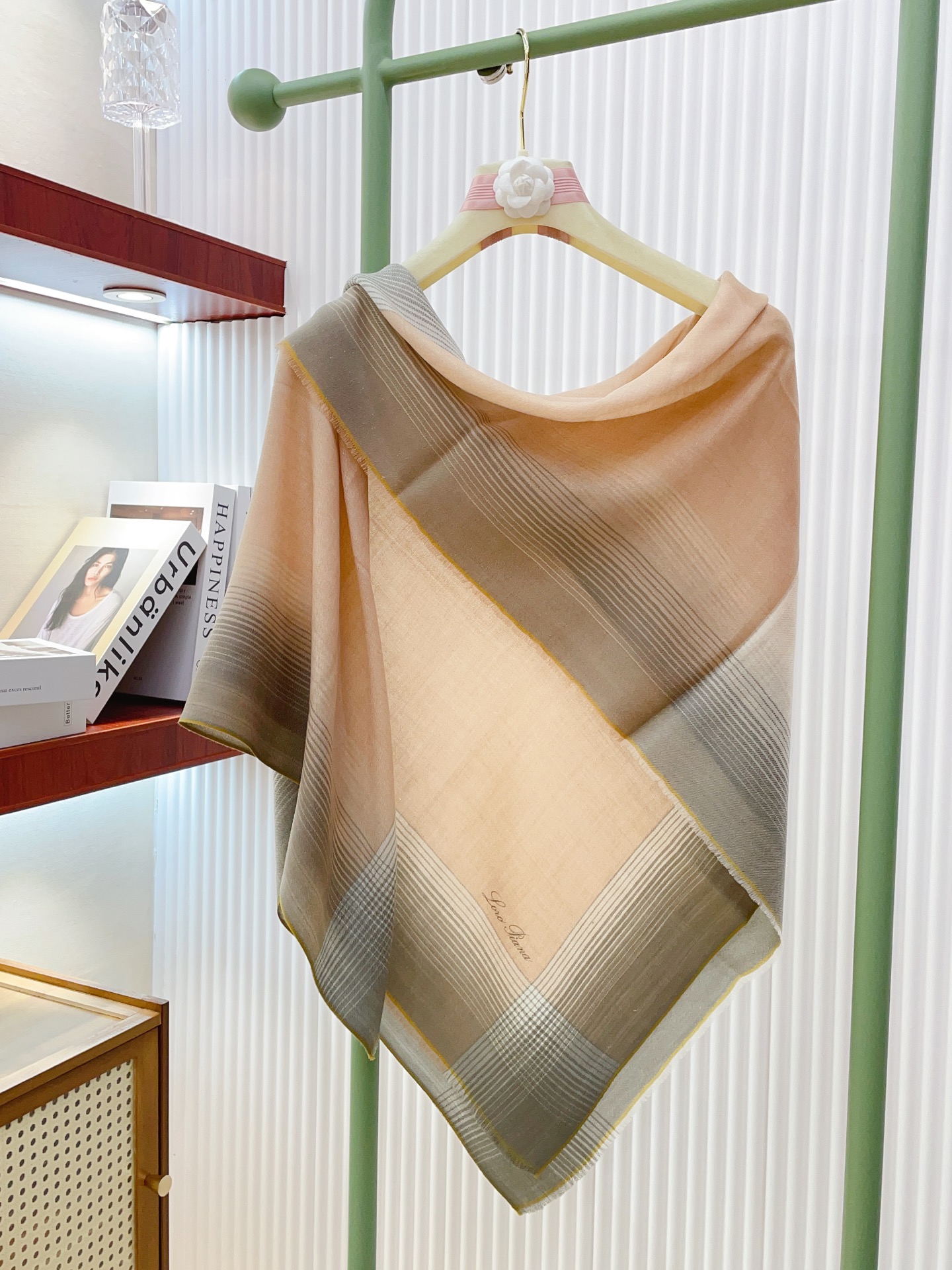 ✨✨【LP格子条边110】‼️♨️高尖端产物⚠️重磅呈现 ，绝无仅有 史无前例 100%纯山羊绒 手感好