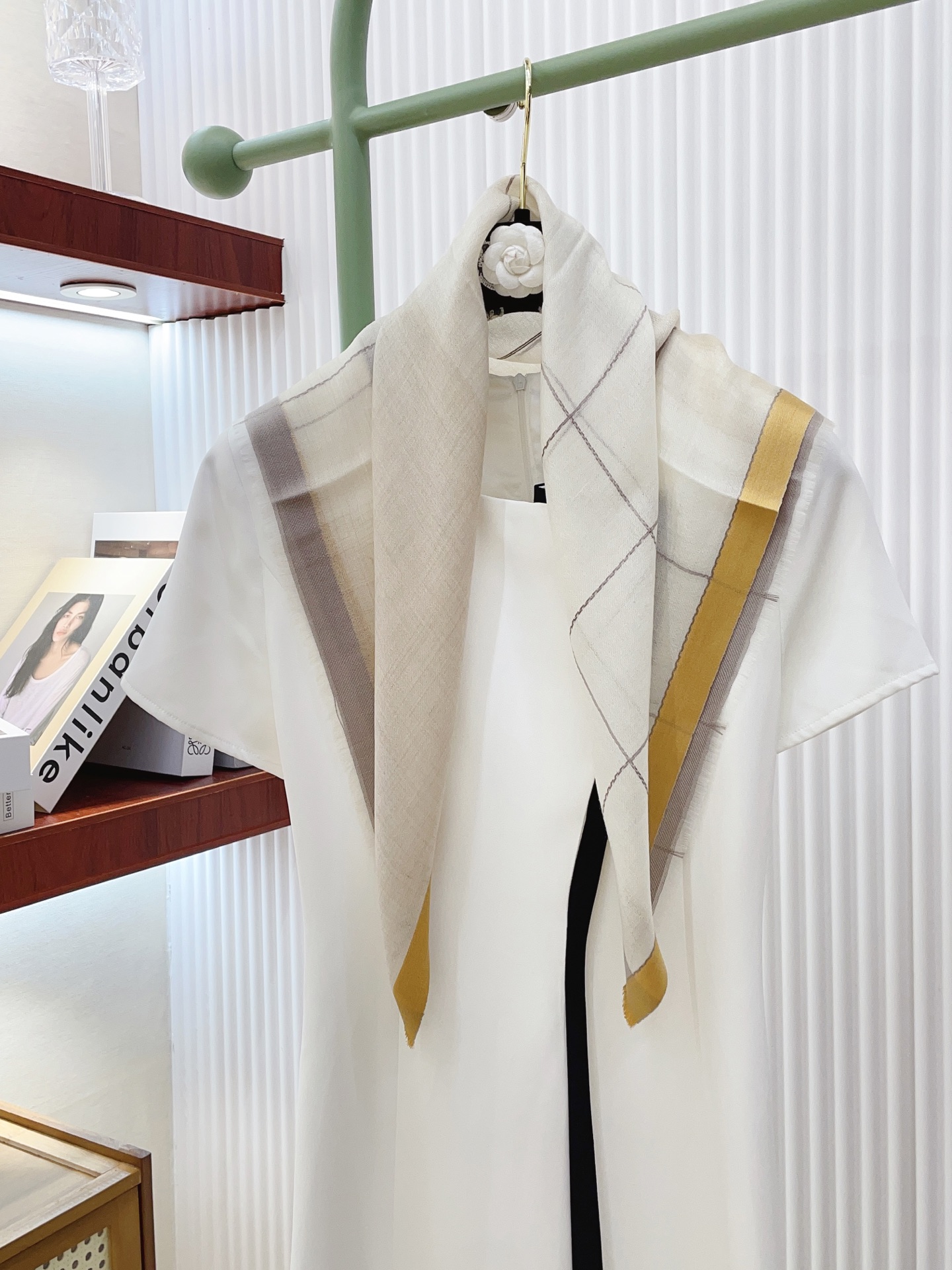 ✨✨【LP格子条边70】‼️♨️高尖端产物⚠️重磅呈现 ，绝无仅有 史无前例 100%纯山羊绒 手感好到