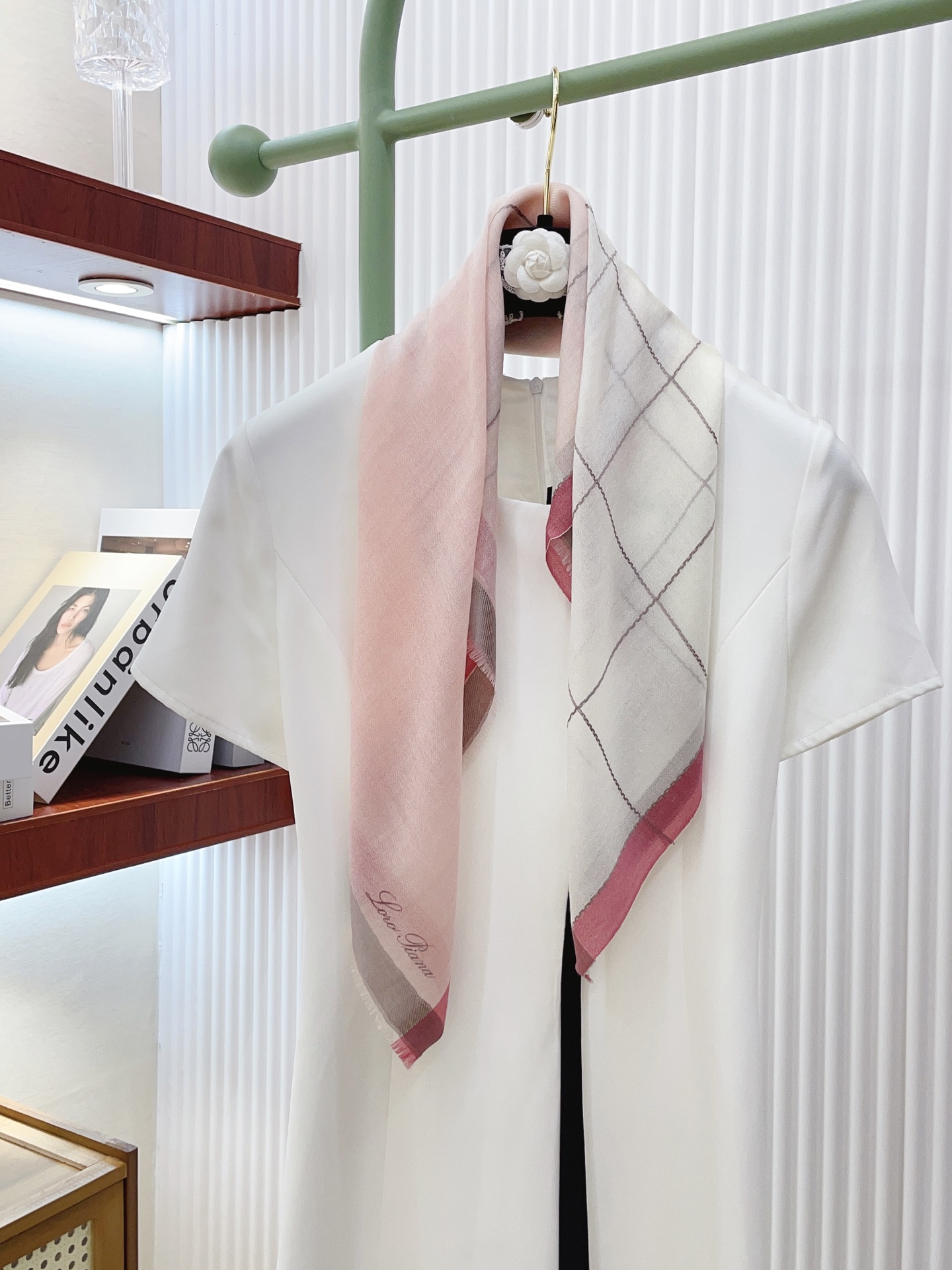 ✨✨【LP格子条边70】‼️♨️高尖端产物⚠️重磅呈现 ，绝无仅有 史无前例 100%纯山羊绒 手感好到