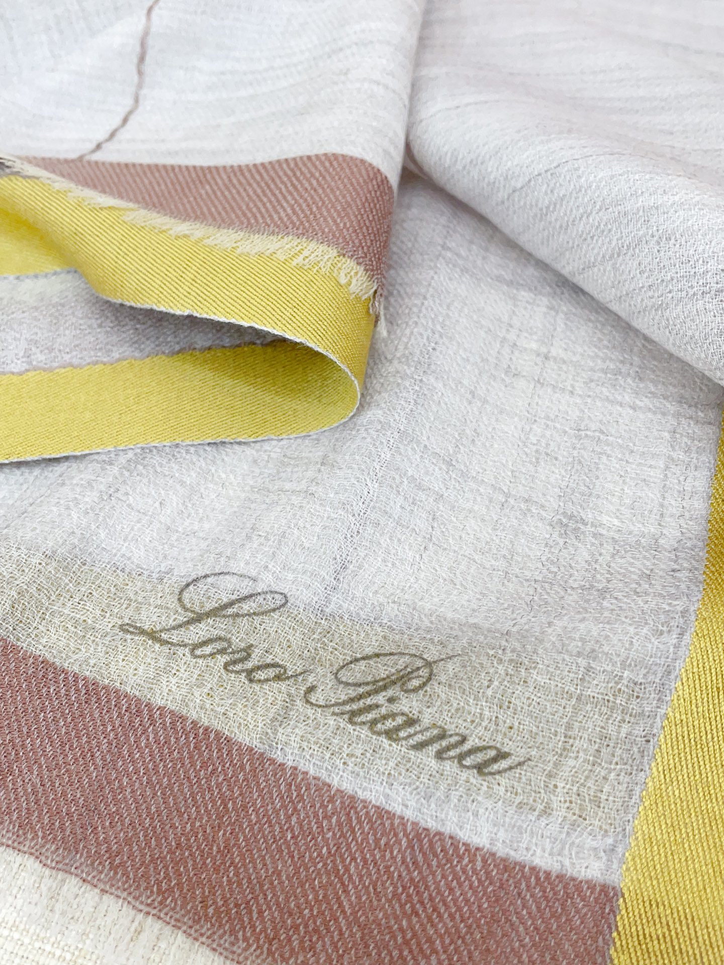 ✨✨【LP格子条边70】‼️♨️高尖端产物⚠️重磅呈现 ，绝无仅有 史无前例 100%纯山羊绒 手感好到