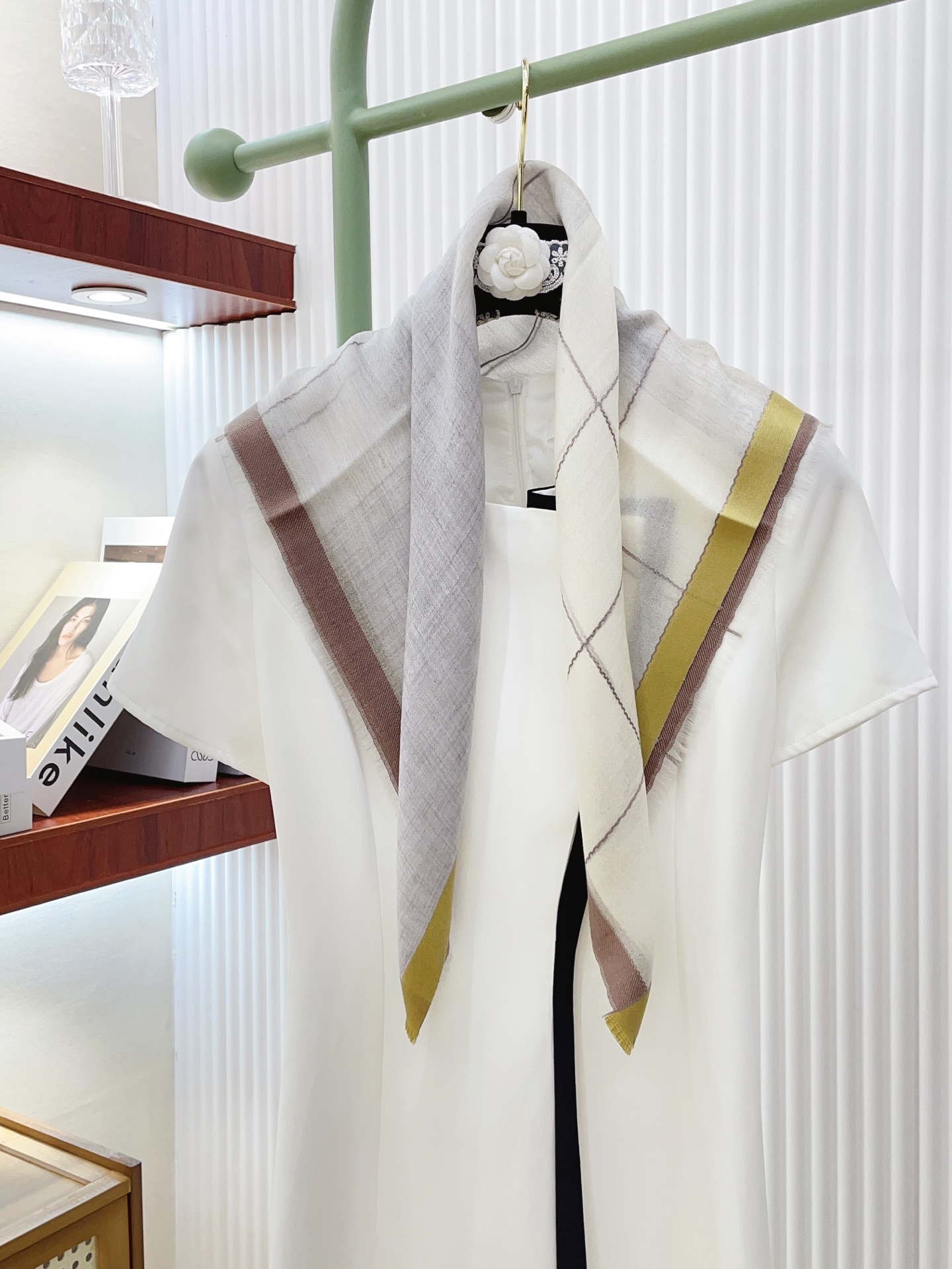 ✨✨【LP格子条边70】‼️♨️高尖端产物⚠️重磅呈现 ，绝无仅有 史无前例 100%纯山羊绒 手感好到