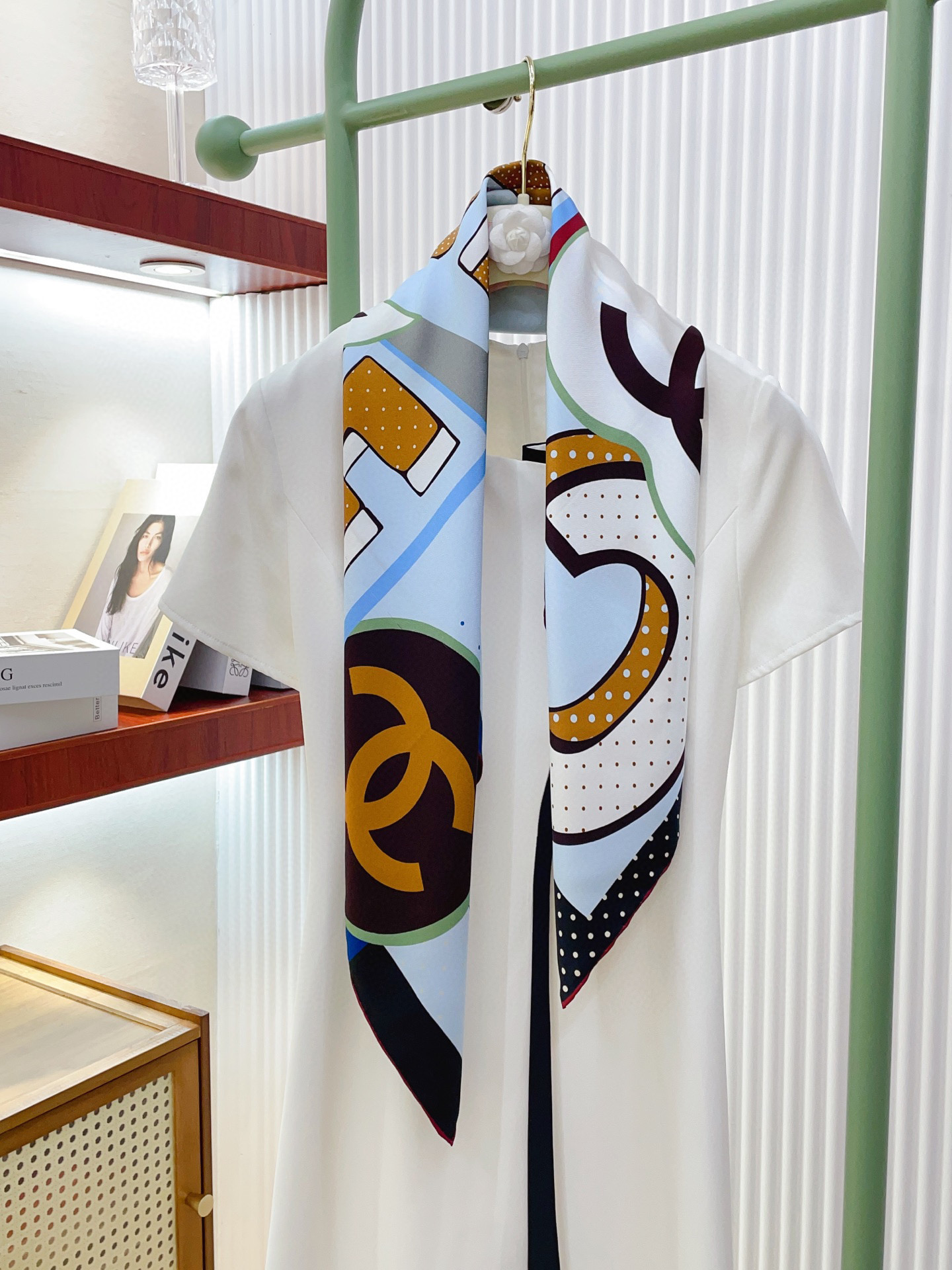 ✨✨【18姆米 双面同色】新款小香【经典元素组合】‼️美翻了流泪御用殿堂级极品‼️经典元素图案设计风格❗