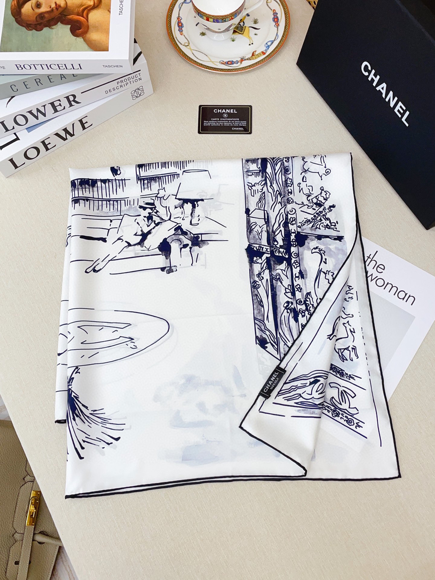 ✨✨【18姆米 双面同色】新款小香‼️美翻了[流泪]最新御用殿堂级极品‼️经典元素图案设计风格❗️美丽至