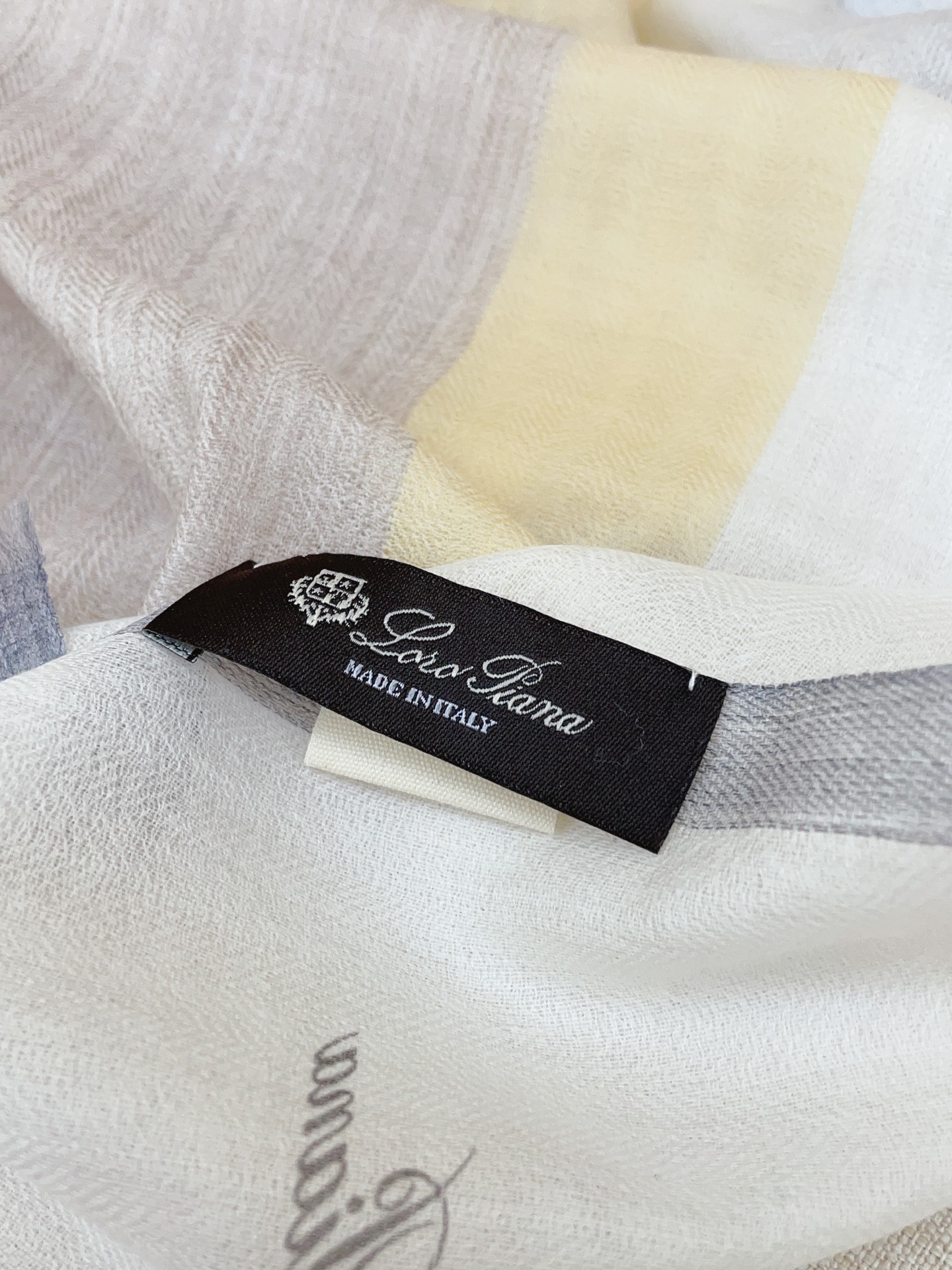 ✨✨【LP格纹条边长巾】‼️♨️高尖端产物⚠️重磅呈现 ，绝无仅有 史无前例 100%纯山羊绒 手感好到