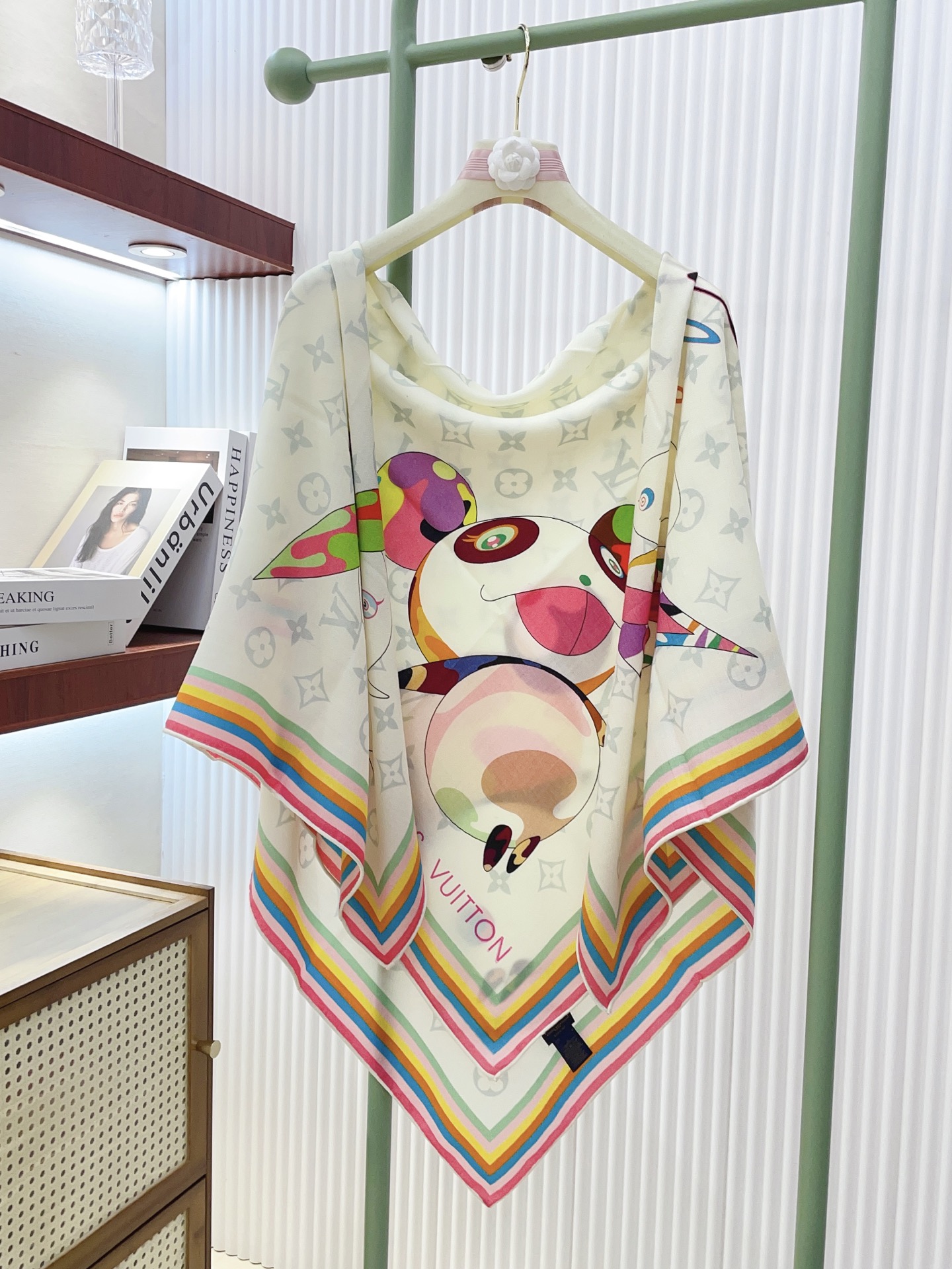 ✨✨【双面同色 丝毛款】L家羊绒新款 买了都说好看‼️推荐💕双面同色羊绒方巾‼️驴家ZG爆款🎁💟立体呈现