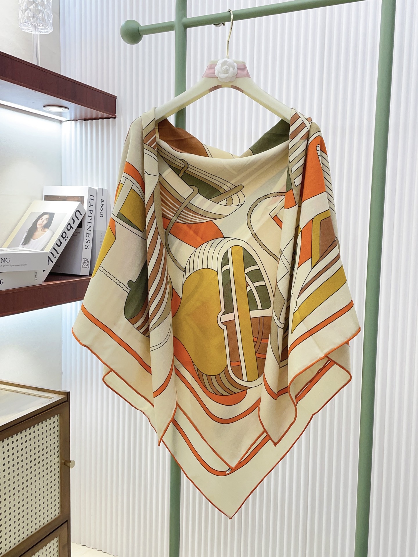 ✨✨【双面同色 丝毛款】H家羊绒新款 买了都说好看‼️推荐💕【Thalassa 140】羊绒方巾‼️H家