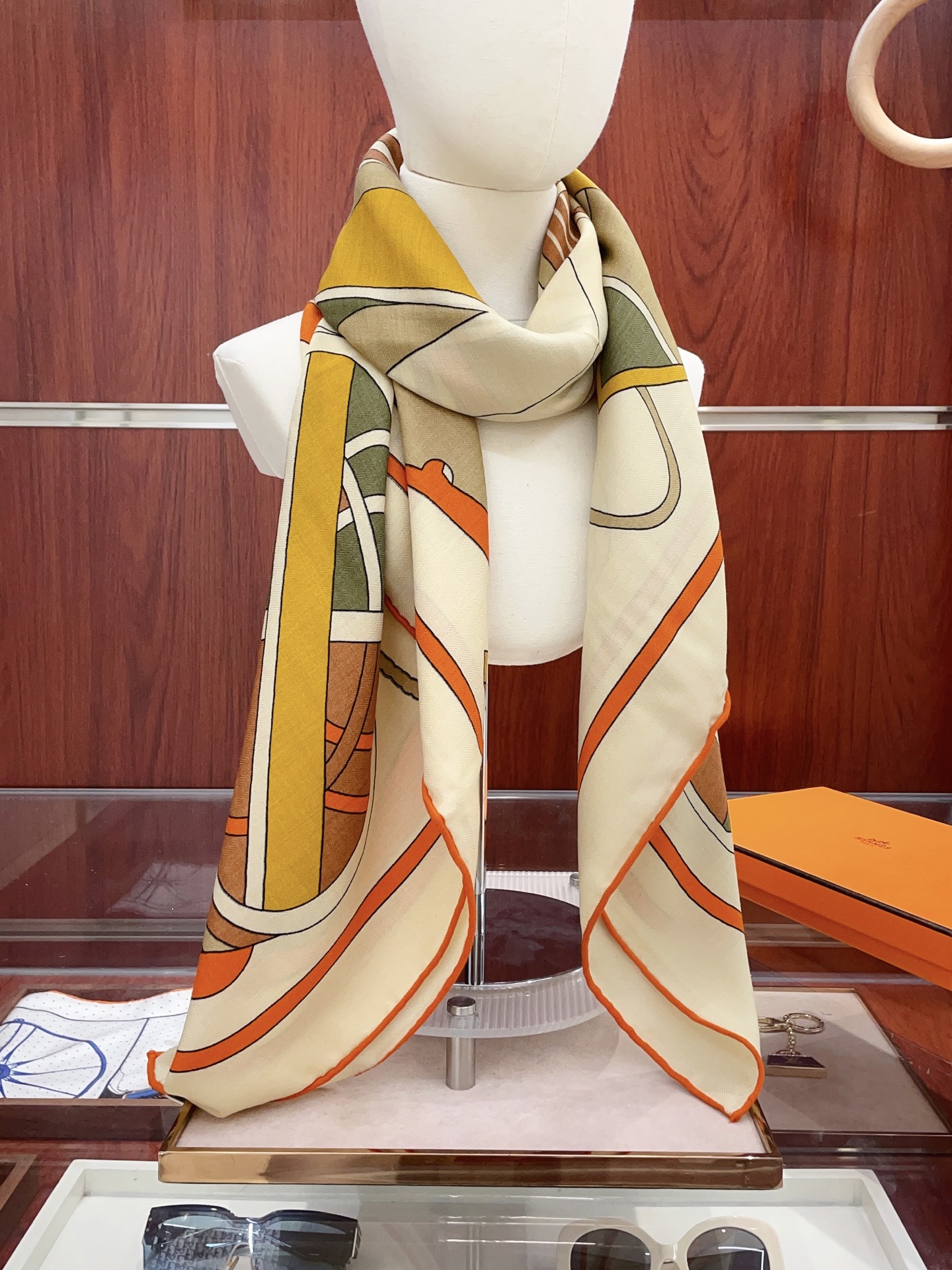 ✨✨【双面同色 丝毛款】H家羊绒新款 买了都说好看‼️推荐💕【Thalassa 140】羊绒方巾‼️H家