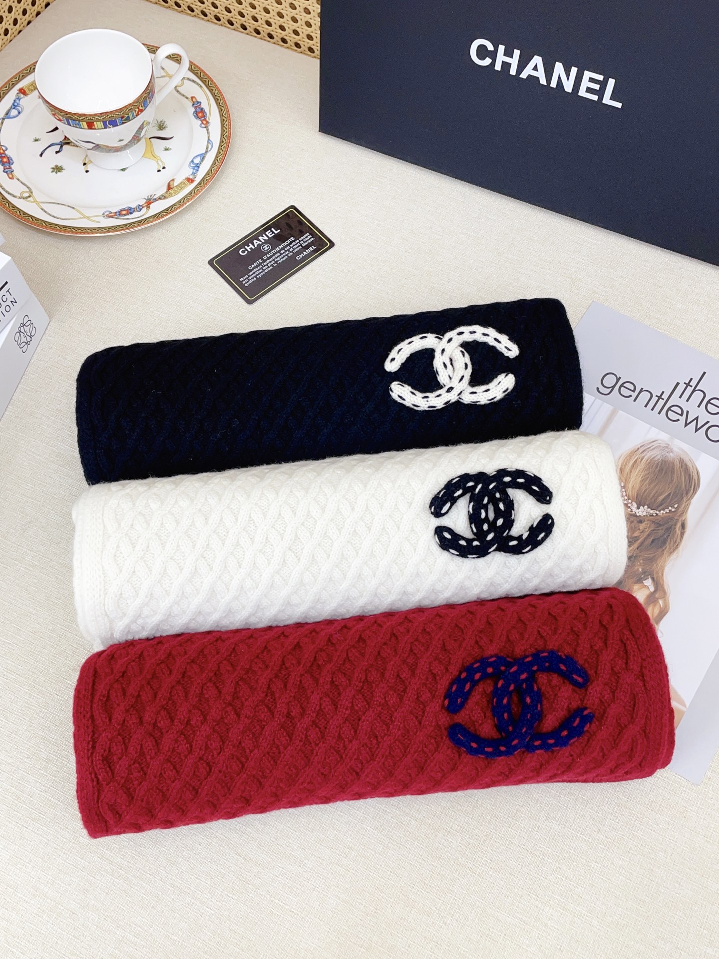 ✨✨【▪小香难得一见的针织单品，温柔配色，超级迷恋❗️气质低调恬静又不失优雅❗️】重点推荐❗️一秒心动啊