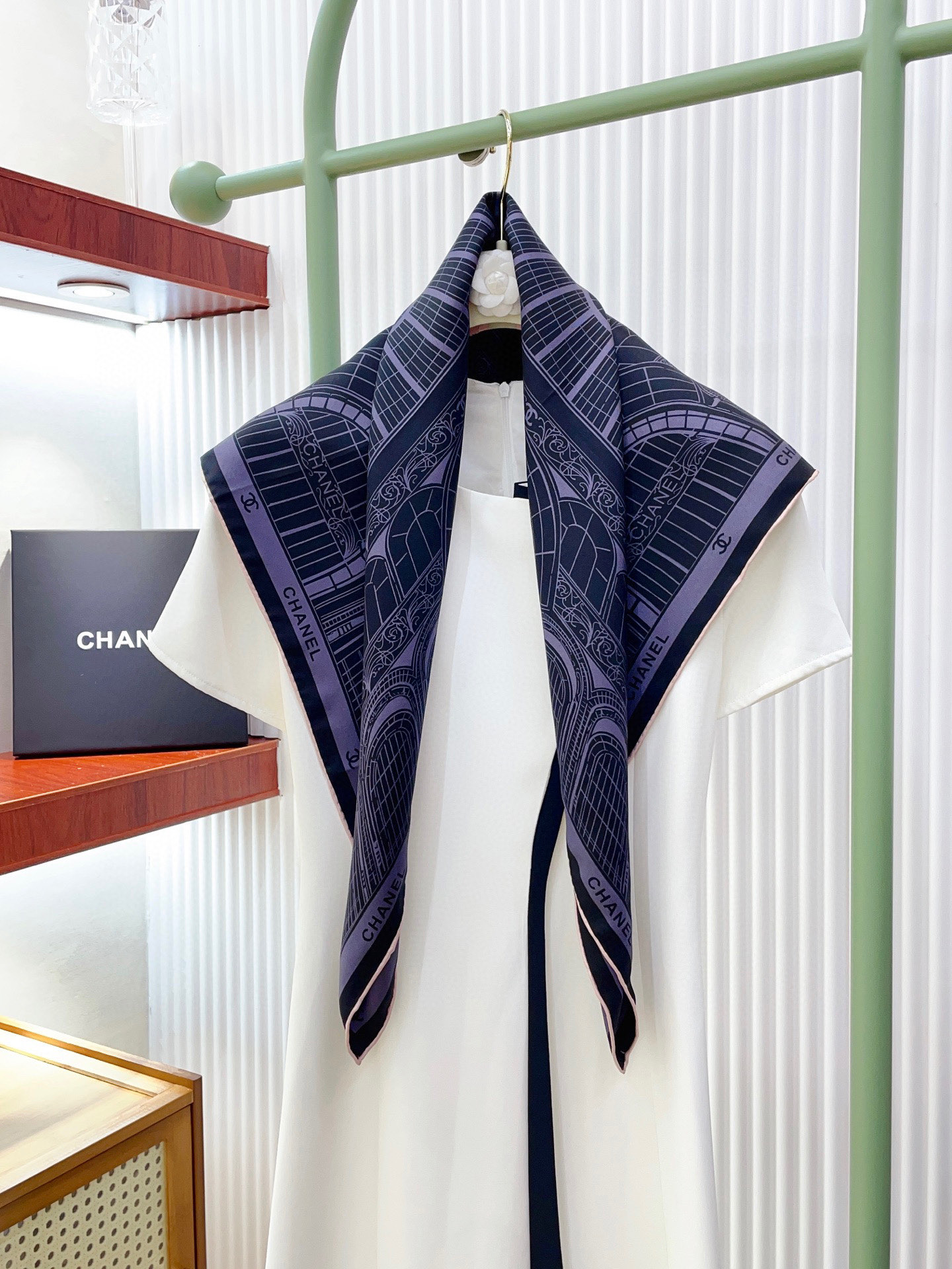 ✨✨【18姆米 双面同色】新款小香‼️美翻了[流泪]最新御用殿堂级极品‼️经典元素图案设计风格❗️美丽至