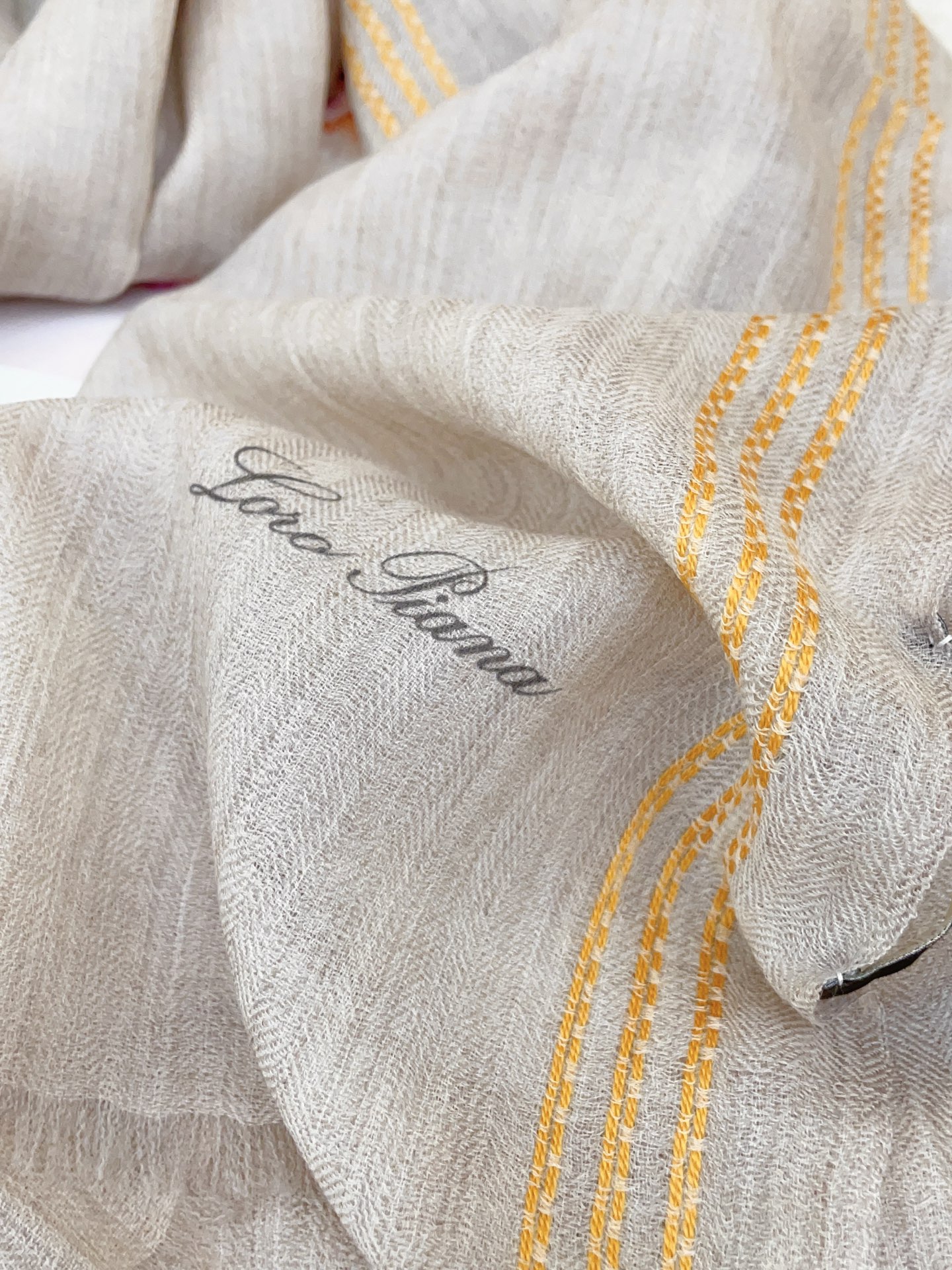 ✨✨【LP格纯色线条长巾】‼️♨️高尖端产物⚠️重磅呈现 ，绝无仅有 史无前例 100%纯山羊绒 手感好