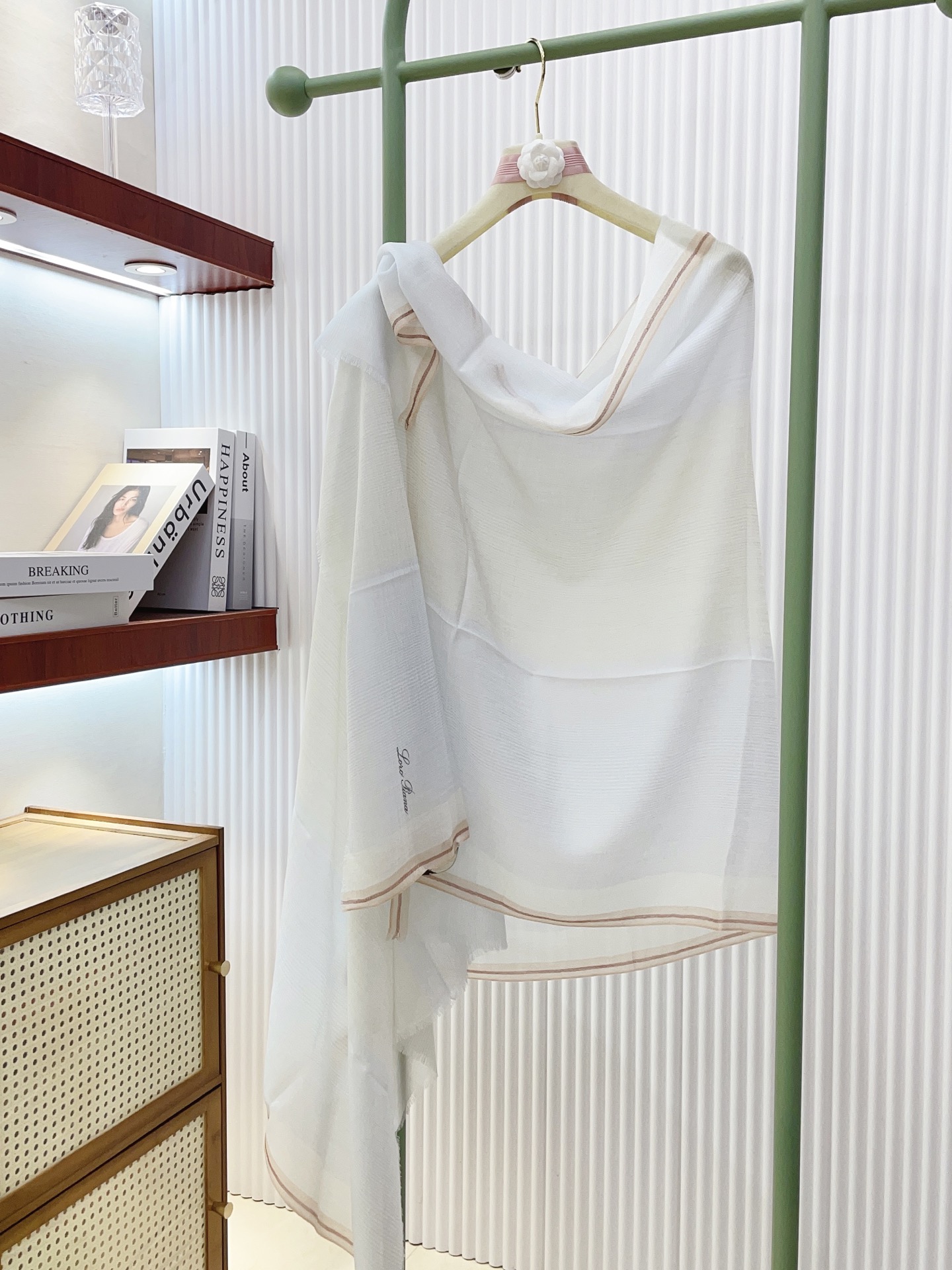 ✨✨【LP格纯色竖条纹长巾】‼️♨️高尖端产物⚠️重磅呈现 ，绝无仅有 史无前例 100%纯山羊绒 手感