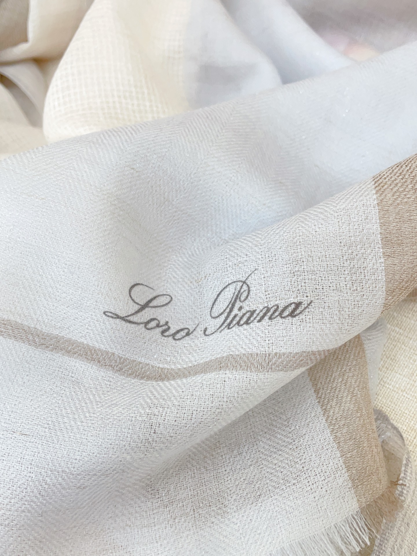 ✨✨【LP纯色条边长巾】‼️♨️高尖端产物⚠️重磅呈现 ，绝无仅有 史无前例 100%纯山羊绒 手感好到