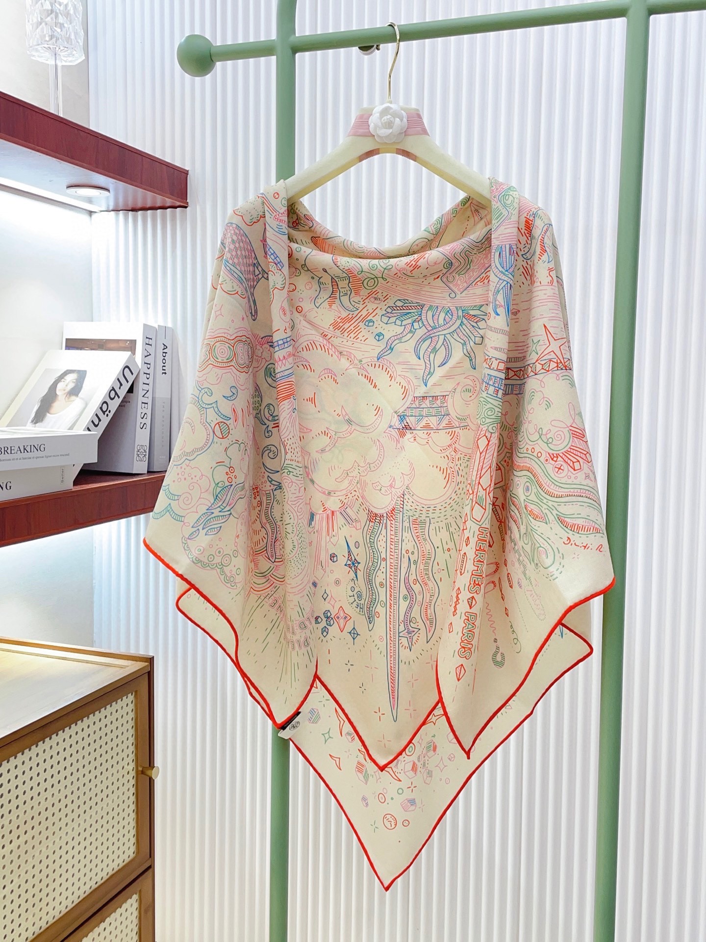 ✨✨【双面同色 丝毛款】H家羊绒新款 买了都说好看‼️推荐💕【正在接通中 140】羊绒方巾‼️H家ZG爆