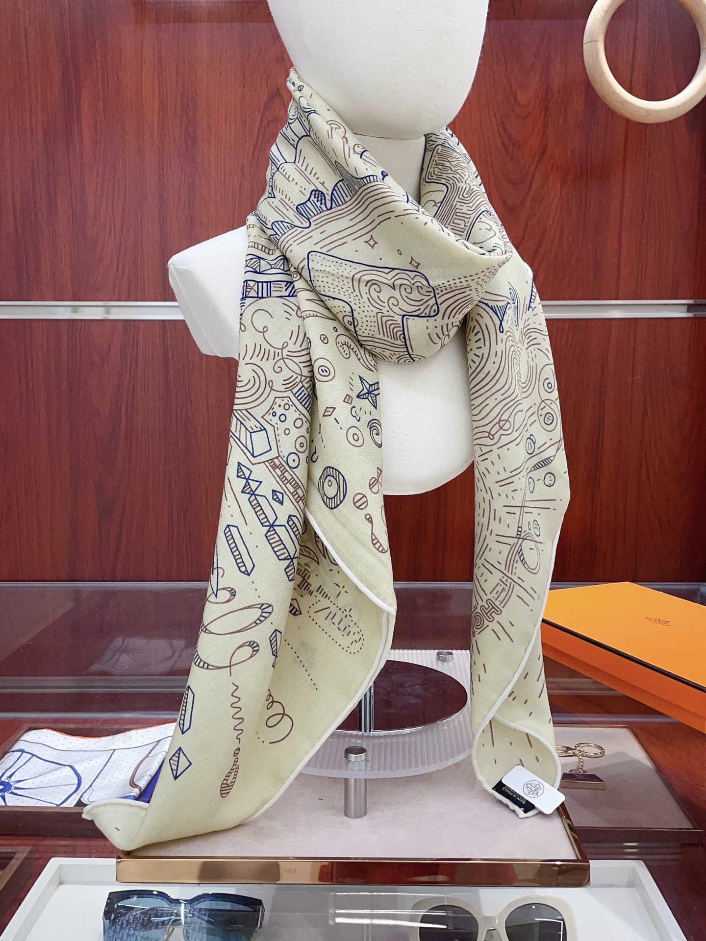 ✨✨【双面同色 丝毛款】H家羊绒新款 买了都说好看‼️推荐💕【正在接通中 140】羊绒方巾‼️H家ZG爆