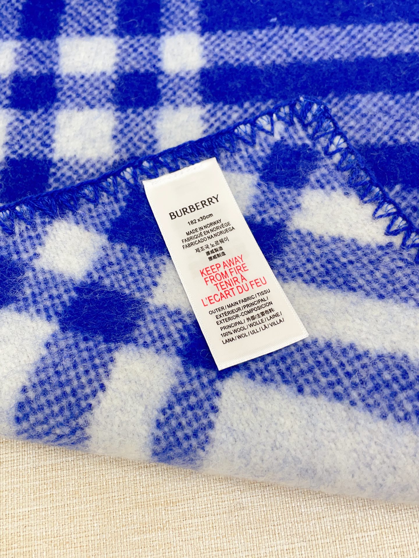 ✨✨【对版标签】低调的奢侈感❗️极品柔美精英高手级别的时髦感围巾❗️这款Burberry羊绒羊毛混纺围巾