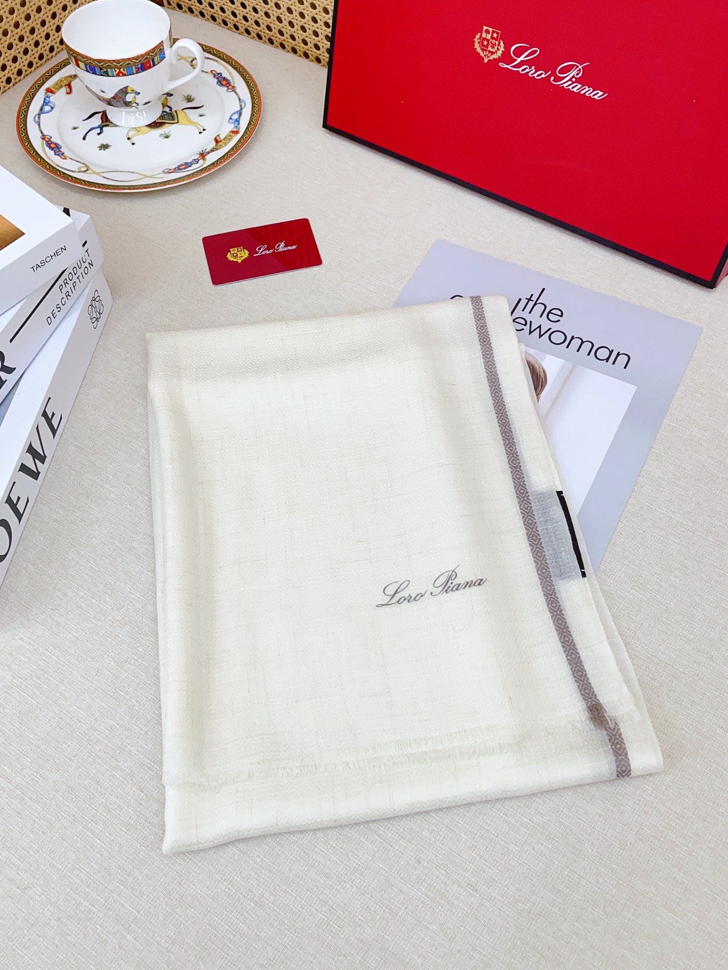 ✨✨【LP格纯色竖条纹长巾】‼️♨️高尖端产物⚠️重磅呈现 ，绝无仅有 史无前例 100%纯山羊绒 手感