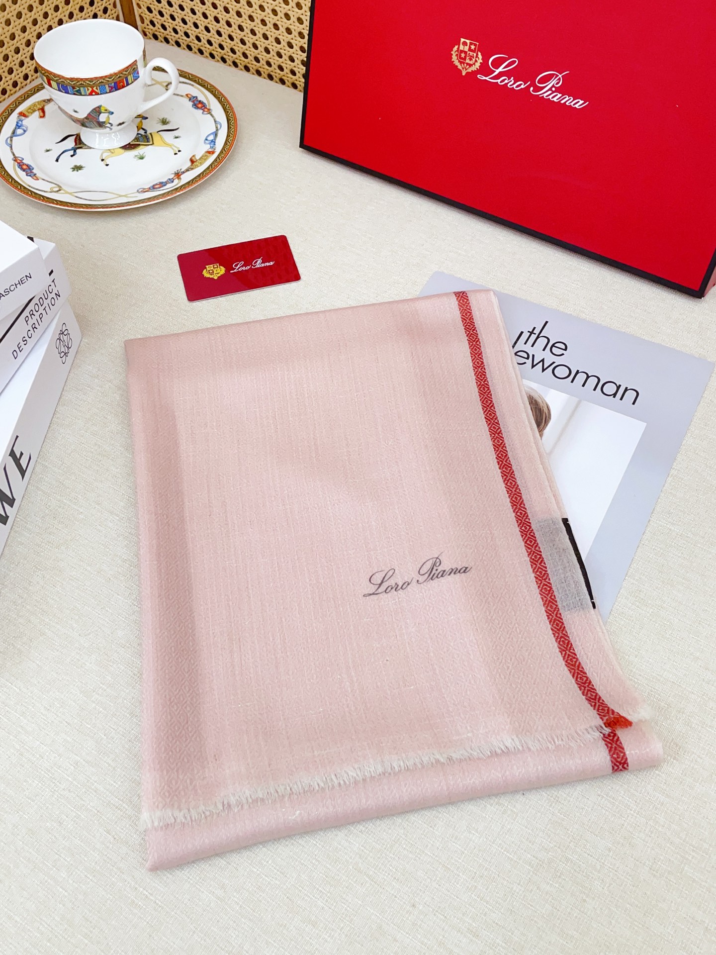 ✨✨【LP格纯色竖条纹长巾】‼️♨️高尖端产物⚠️重磅呈现 ，绝无仅有 史无前例 100%纯山羊绒 手感