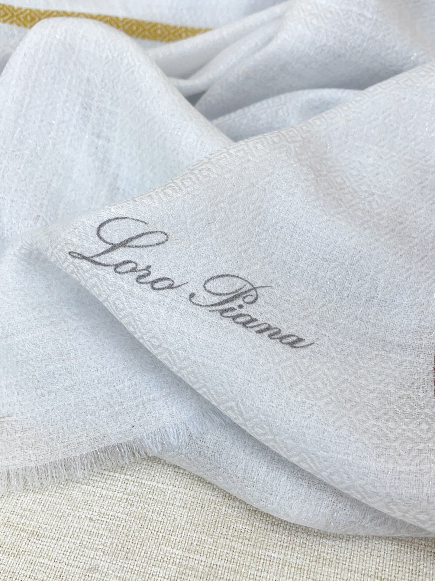 ✨✨【LP格纯色竖条纹长巾】‼️♨️高尖端产物⚠️重磅呈现 ，绝无仅有 史无前例 100%纯山羊绒 手感