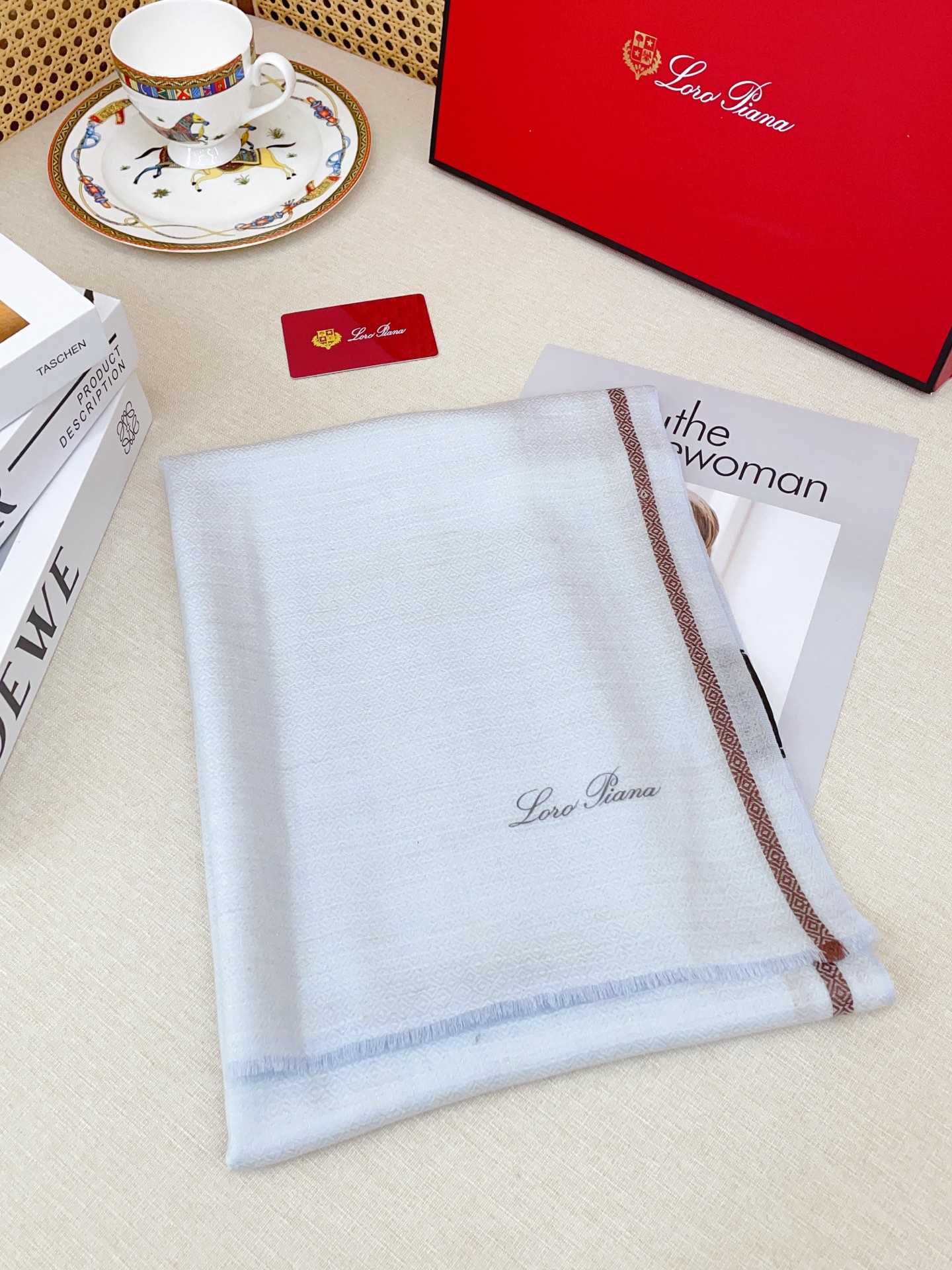 ✨✨【LP格纯色竖条纹长巾】‼️♨️高尖端产物⚠️重磅呈现 ，绝无仅有 史无前例 100%纯山羊绒 手感